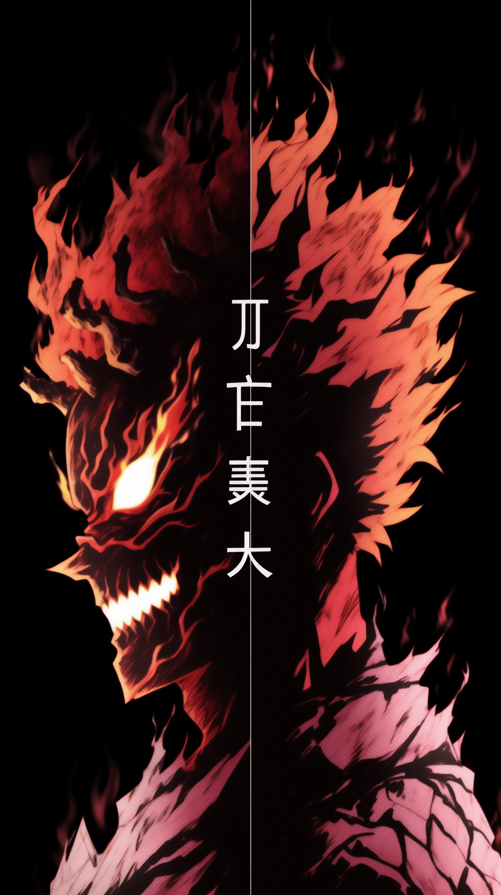 Hellfire Demon Mobile Wallpaper