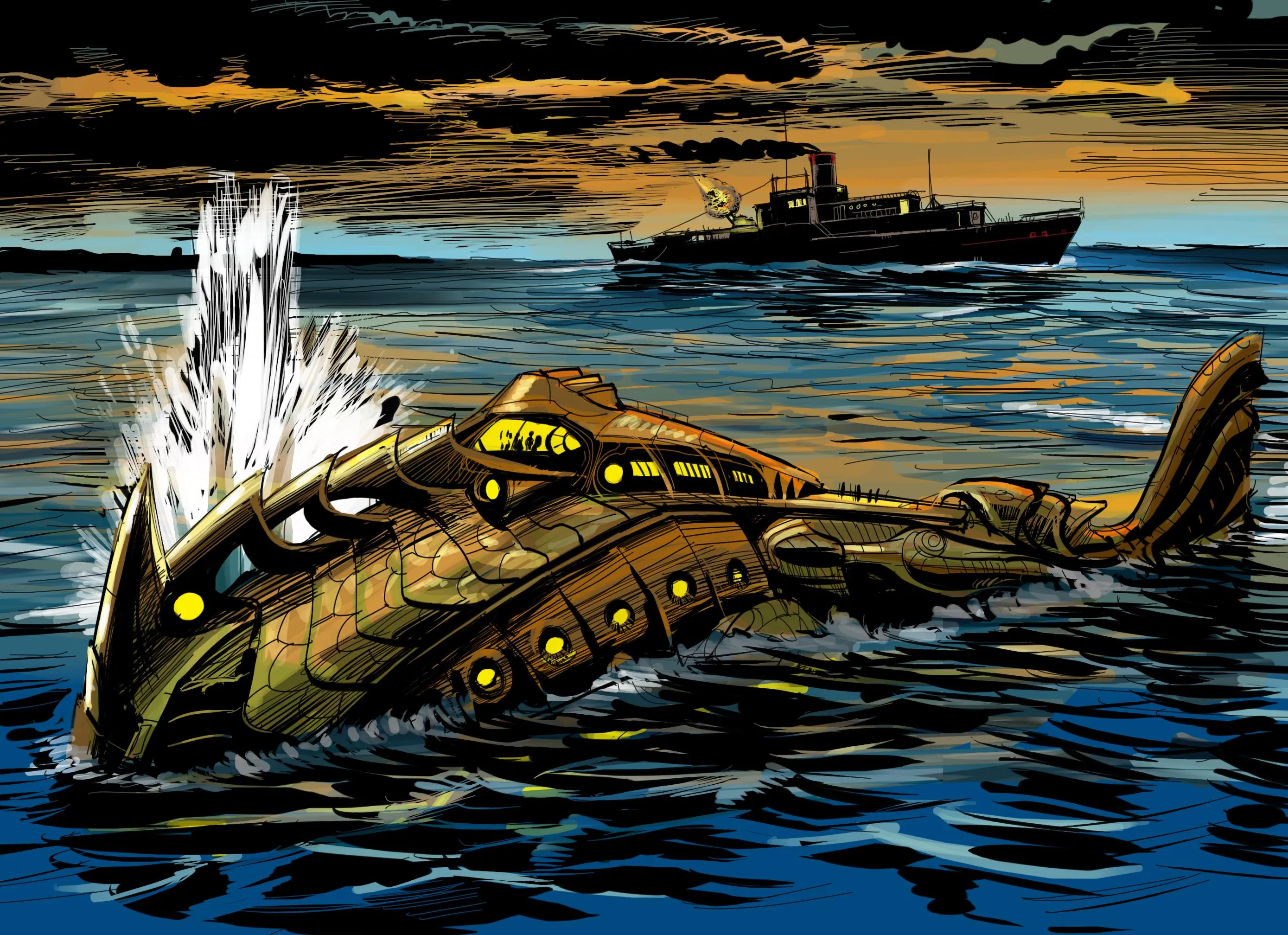 Download Movie 20,000 Leagues Under The Sea HD Wallpaperx2016