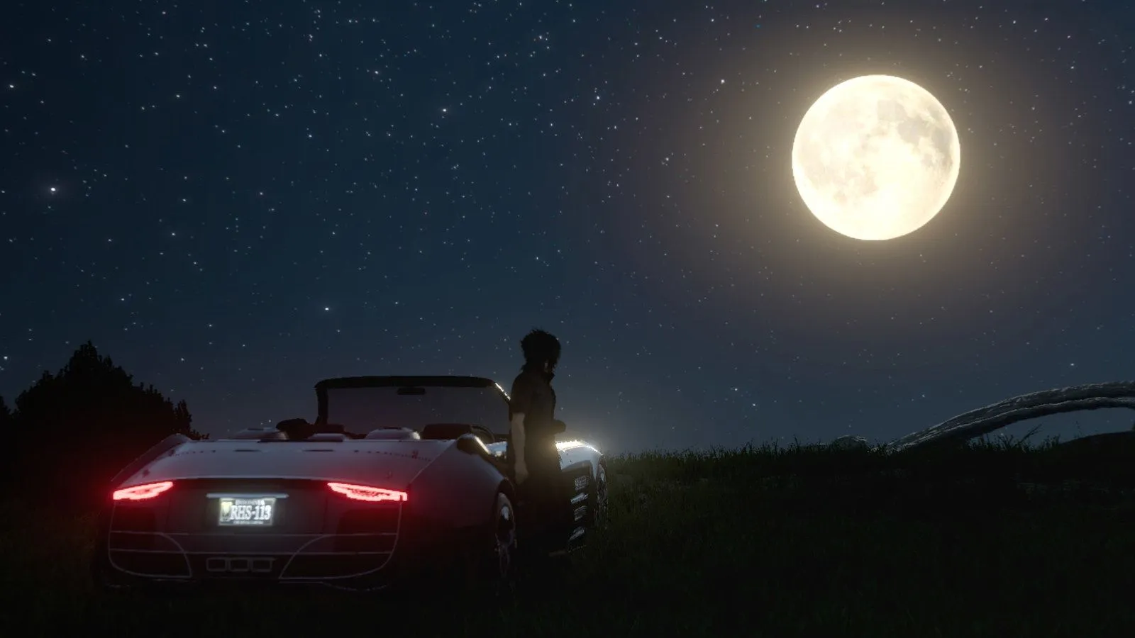 Final Fantasy XV Night View Wallpaper