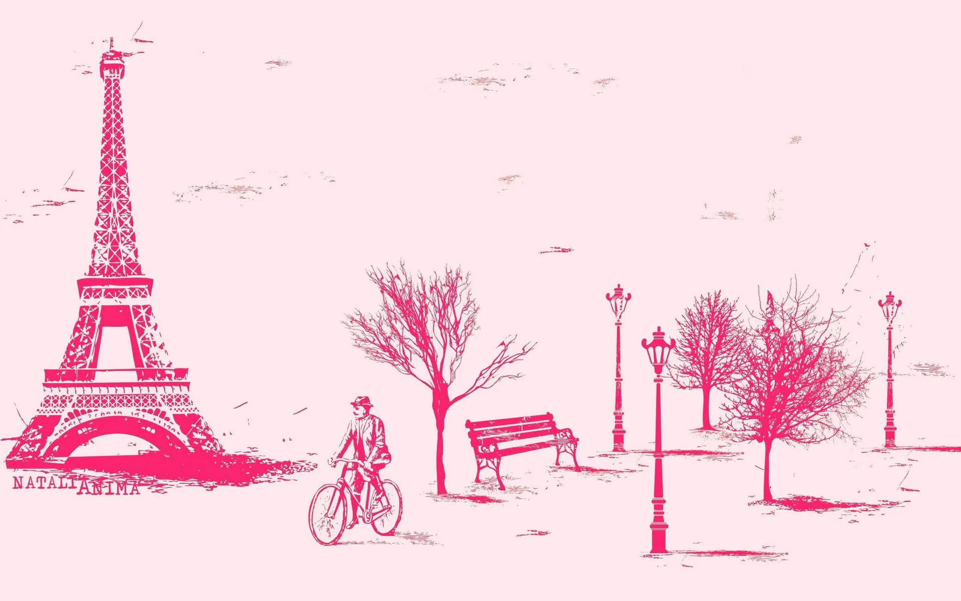 Pink Paris Picture