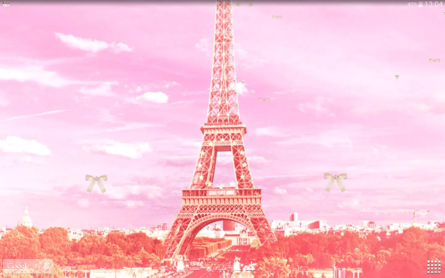 Girly Paris Wallpaper