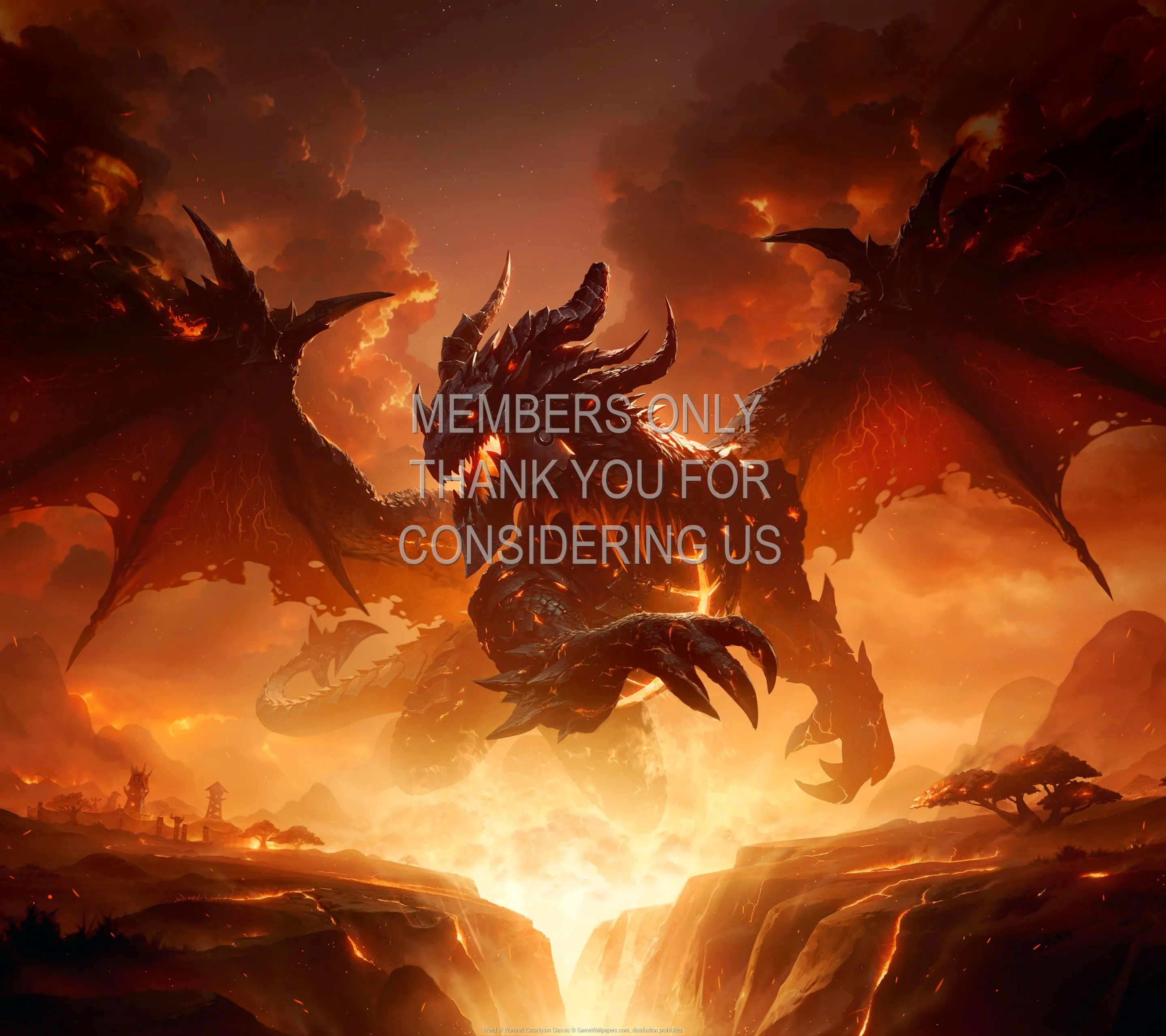 World of Warcraft: Cataclysm Classic wallpaper 01 1440p Horizontal