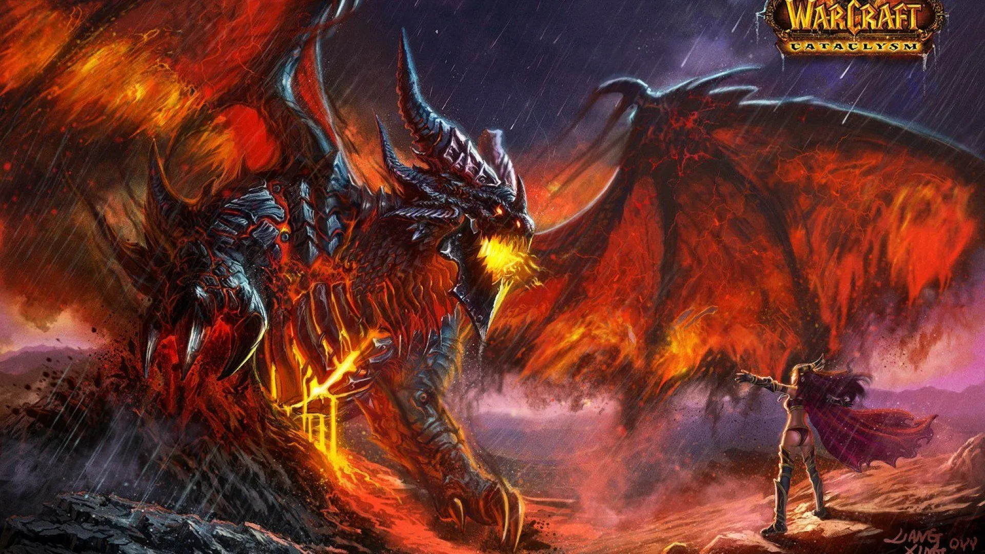 warcraft, , Cataclysm, Death, Wing Wallpaper HD / Desktop and Mobile Background
