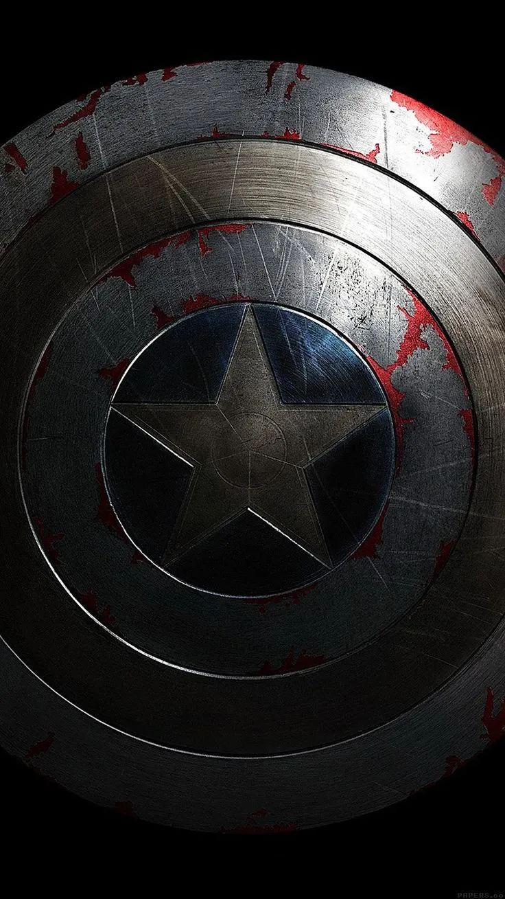 Captain America shield wallpaper