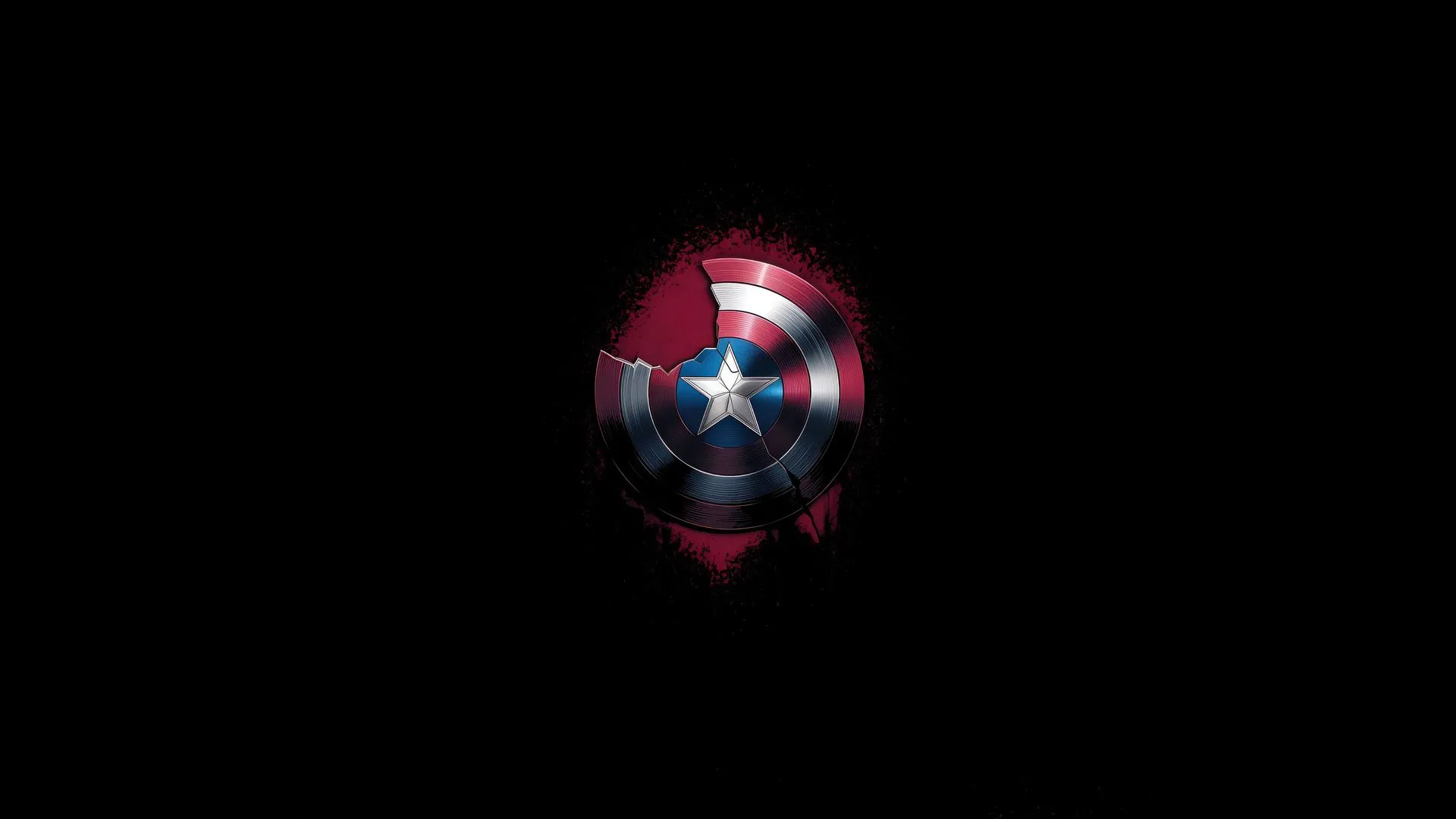 Captain America Shield Reflection Laptop Full HD 1080P , HD 4k Wallpaper, Image, Background, Photos and Picture