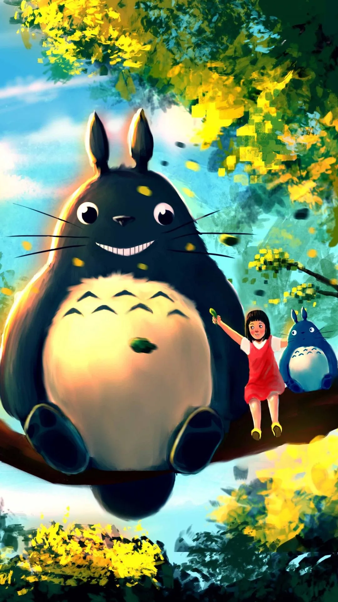 My Neighbor Totoro Wallpaper 4K, Mei, Tonari no Totoro