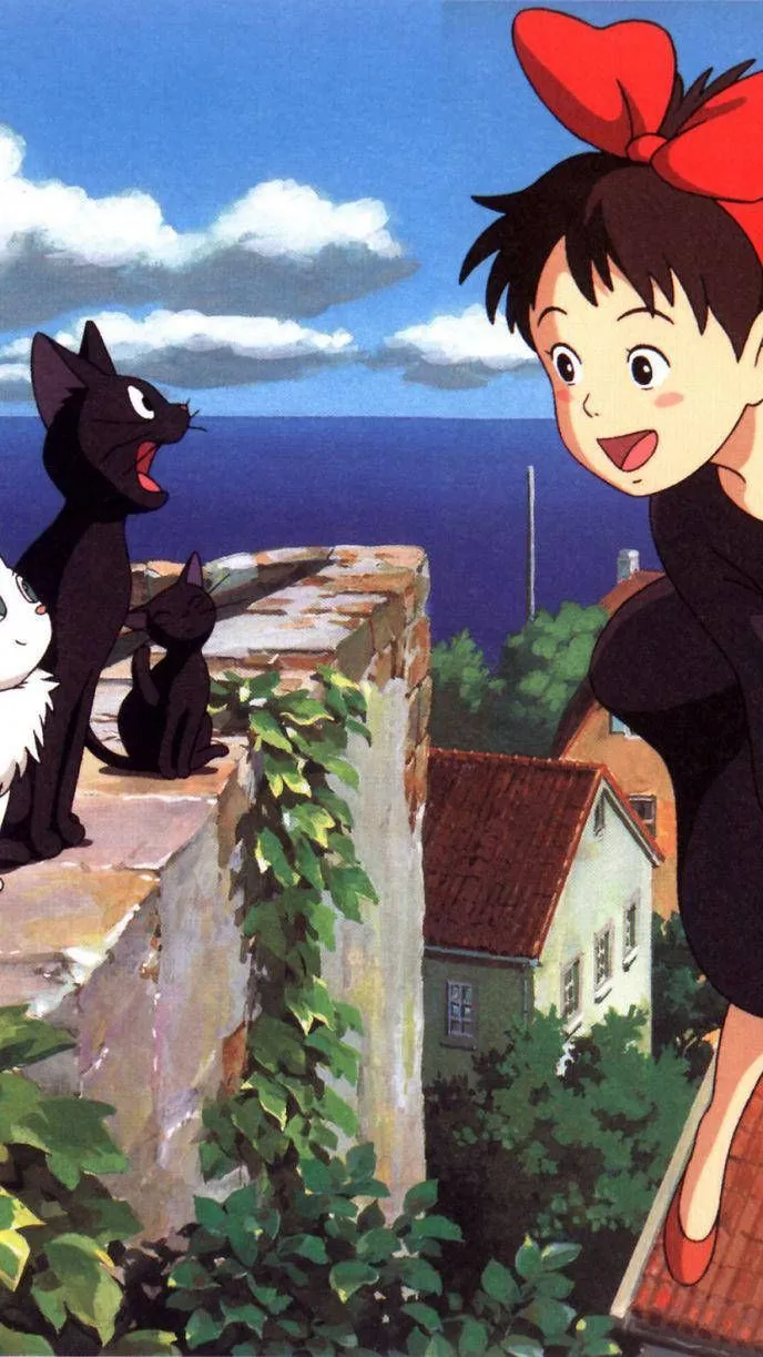 Download Discover the iconic art of Studio Ghibli on your iPhone! Wallpaper