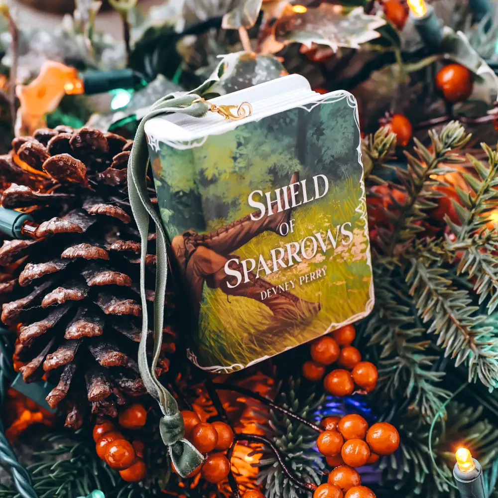 Shield of Sparrows Inspired Storybook Ornament