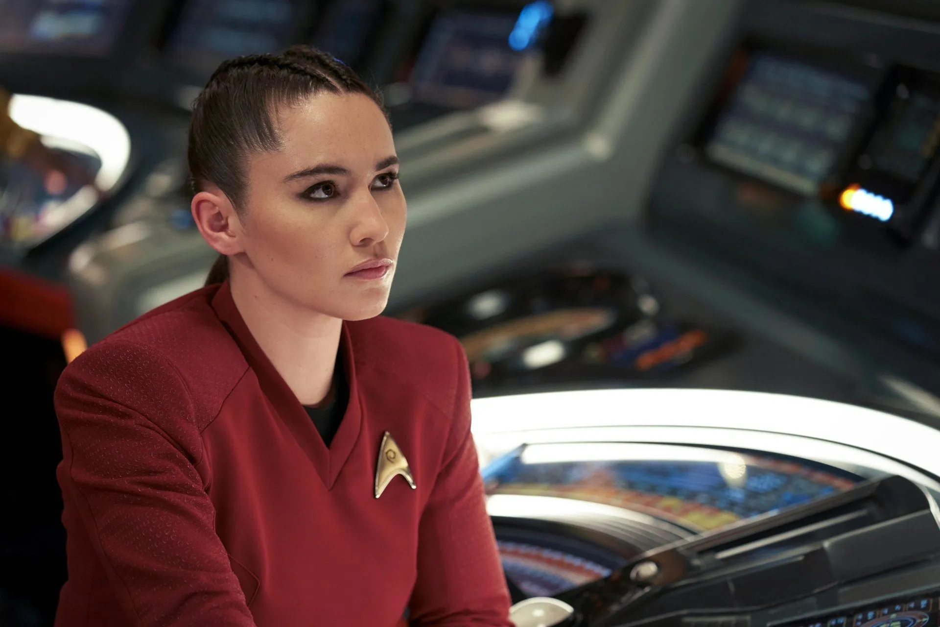 Download La'an Noonien Singh Christina Chong TV Show Star Trek: Strange New Worlds 4k Ultra HD Wallpaperx2666