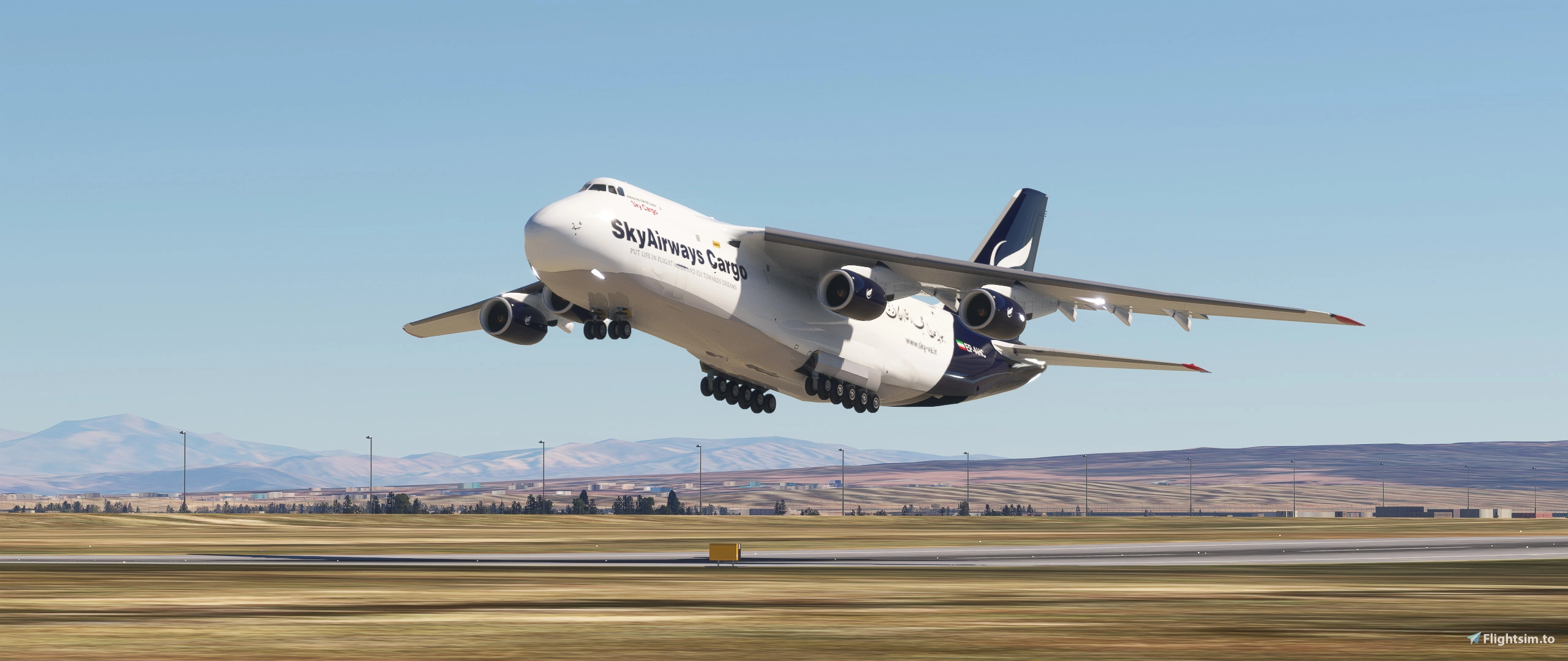 Antonov An 124 Sky Airways Cargo Liveries For MSFS