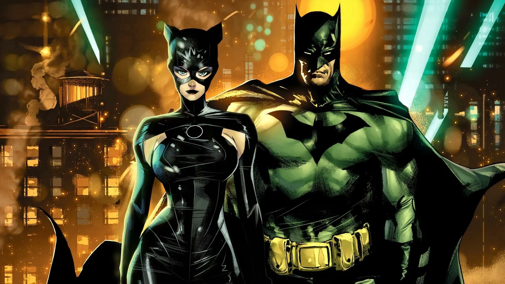 Batman & Catwoman HD Art by Jorge Jiménez