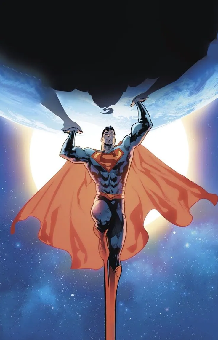 Jorge jimenez wallpaper. Jorge jimenez superboy, Superman flying in space, Superman wallpaper