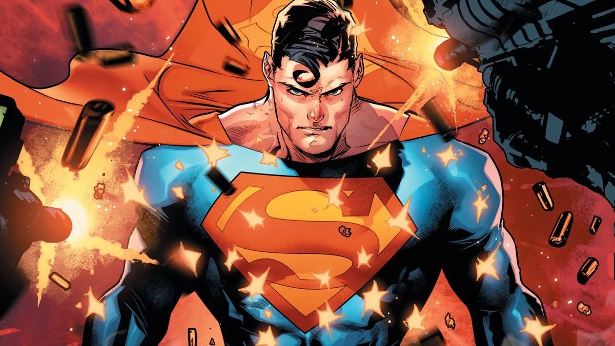 Superman Inspires in Image From THE DC ART OF JORGE JIMÉNEZ Book (Exclusive)
