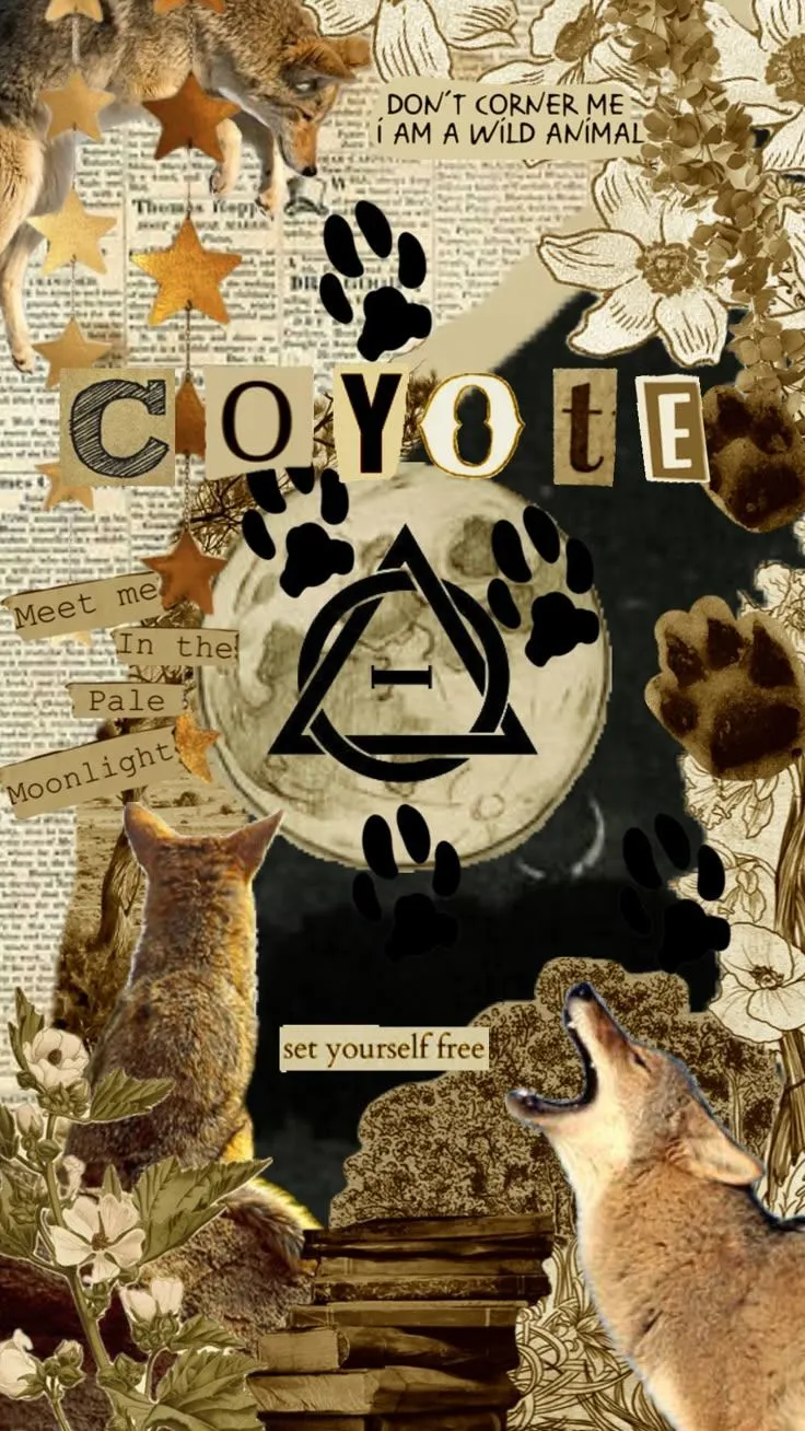 nature #therian #therianthropy #coyote #otherkin #fictionkin #wild #vintage