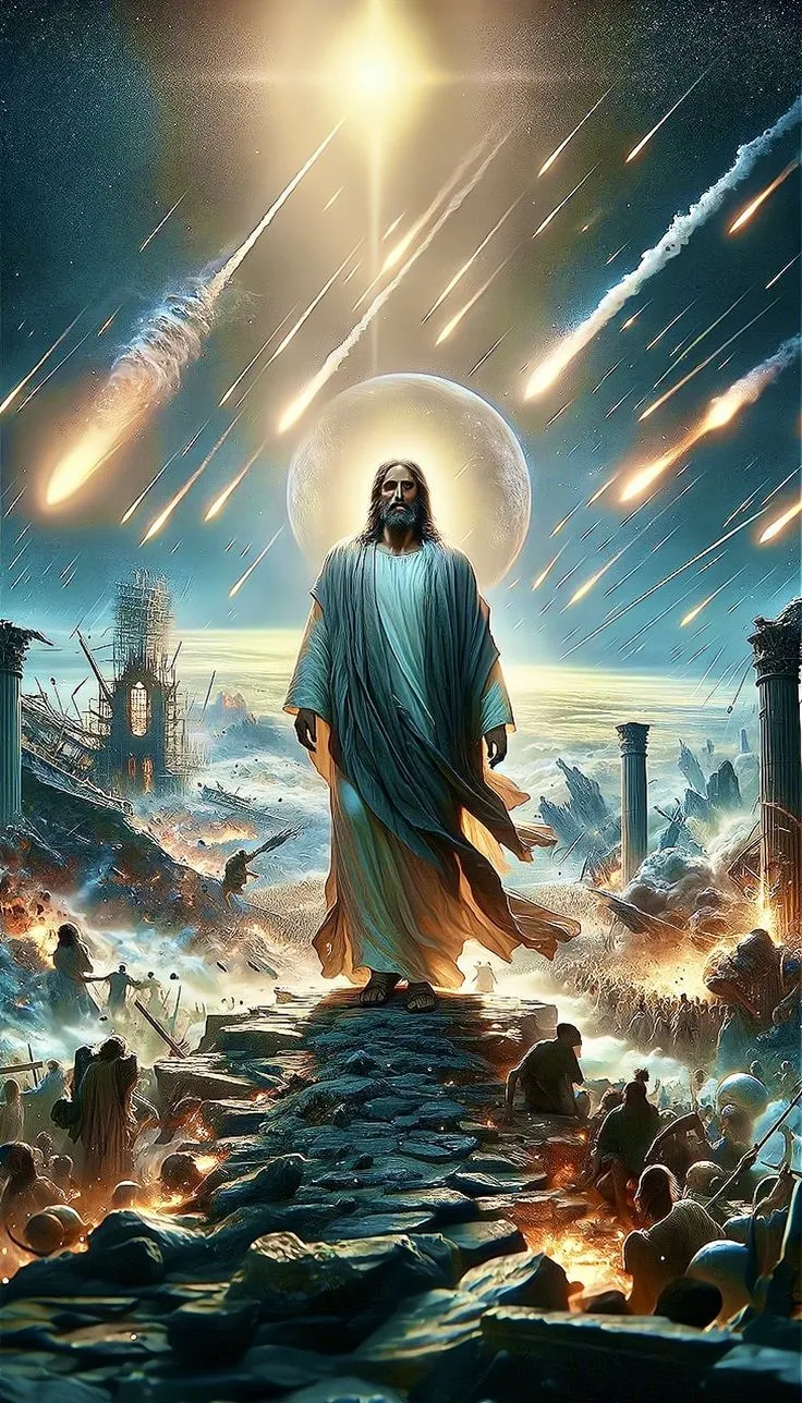 Jesus standing over the world wallpaper. Jesus return wallpaper, Jesus christ artwork, Jesus savior