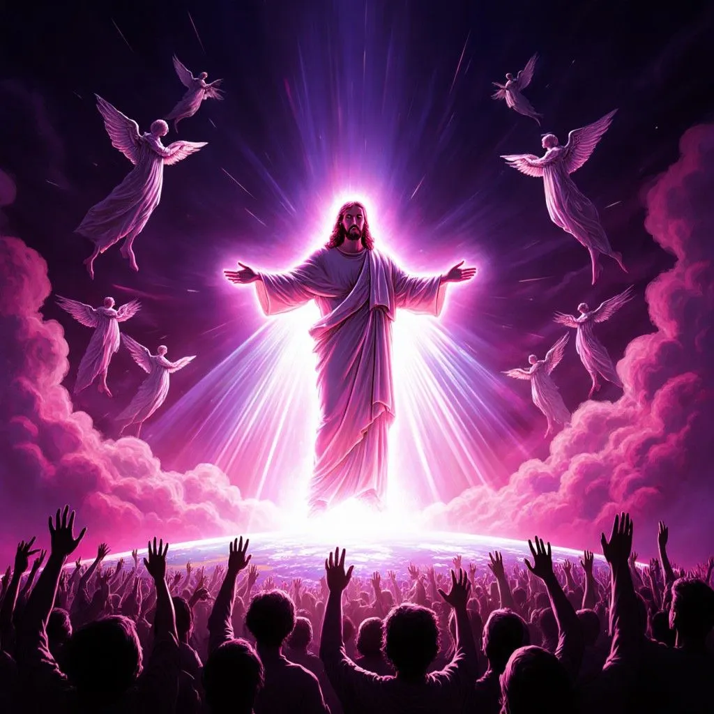 the second coming of jesus christ Prompts. Stable Diffusion Online