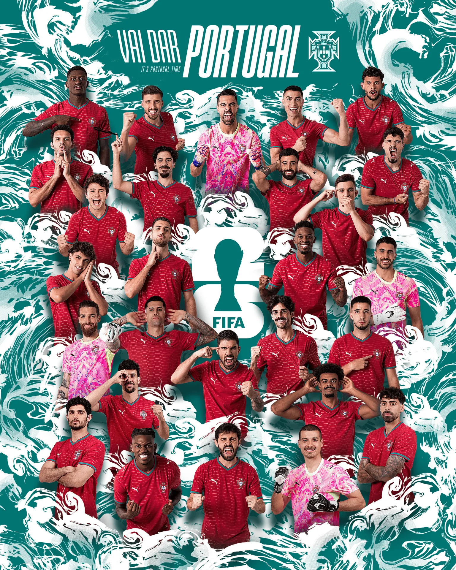 Portugal National Team Squad for the World Cup