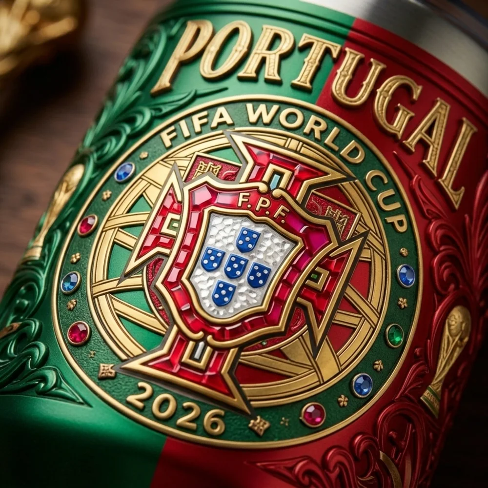Portugal Fifa World Cup 2026 Commemorative Tumbler