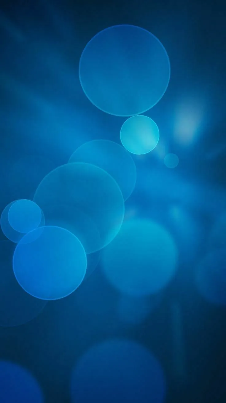Sony Xperia Z1 Blue Circles 1080x1920 Mobile Wallpaperd wallpaper galaxy, Blue bokeh wallpaper 4k, Bluewallpaper