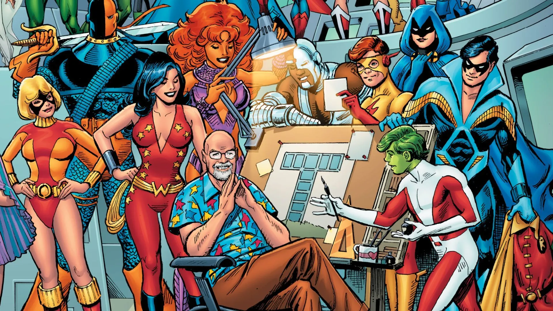 All Star Tribute To The Late George Pérez To Be Published In All DC June Titles