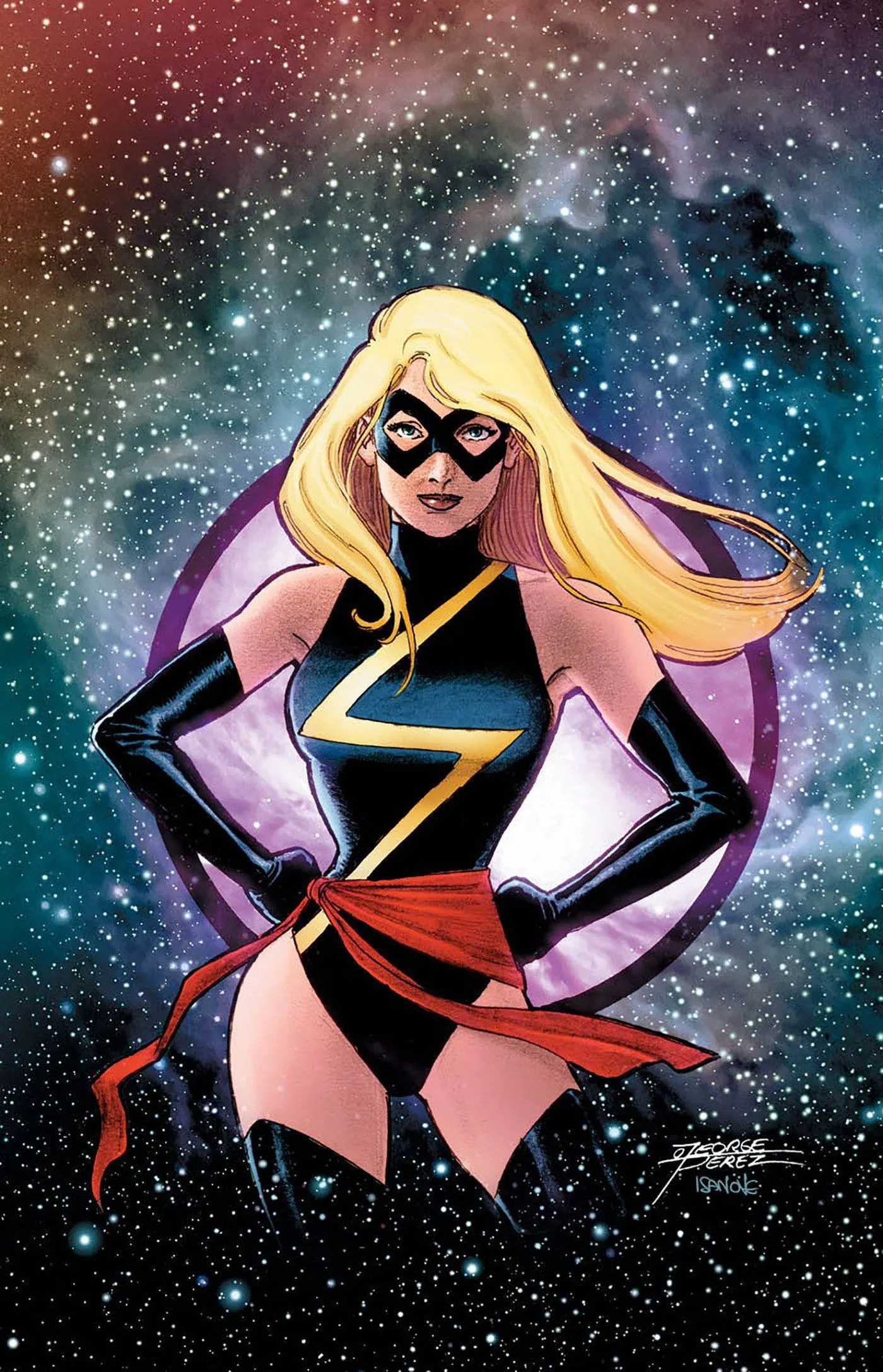 Captain Marvel: Dark Tempest 1 for 100 Incentive George Perez Virgin Variant