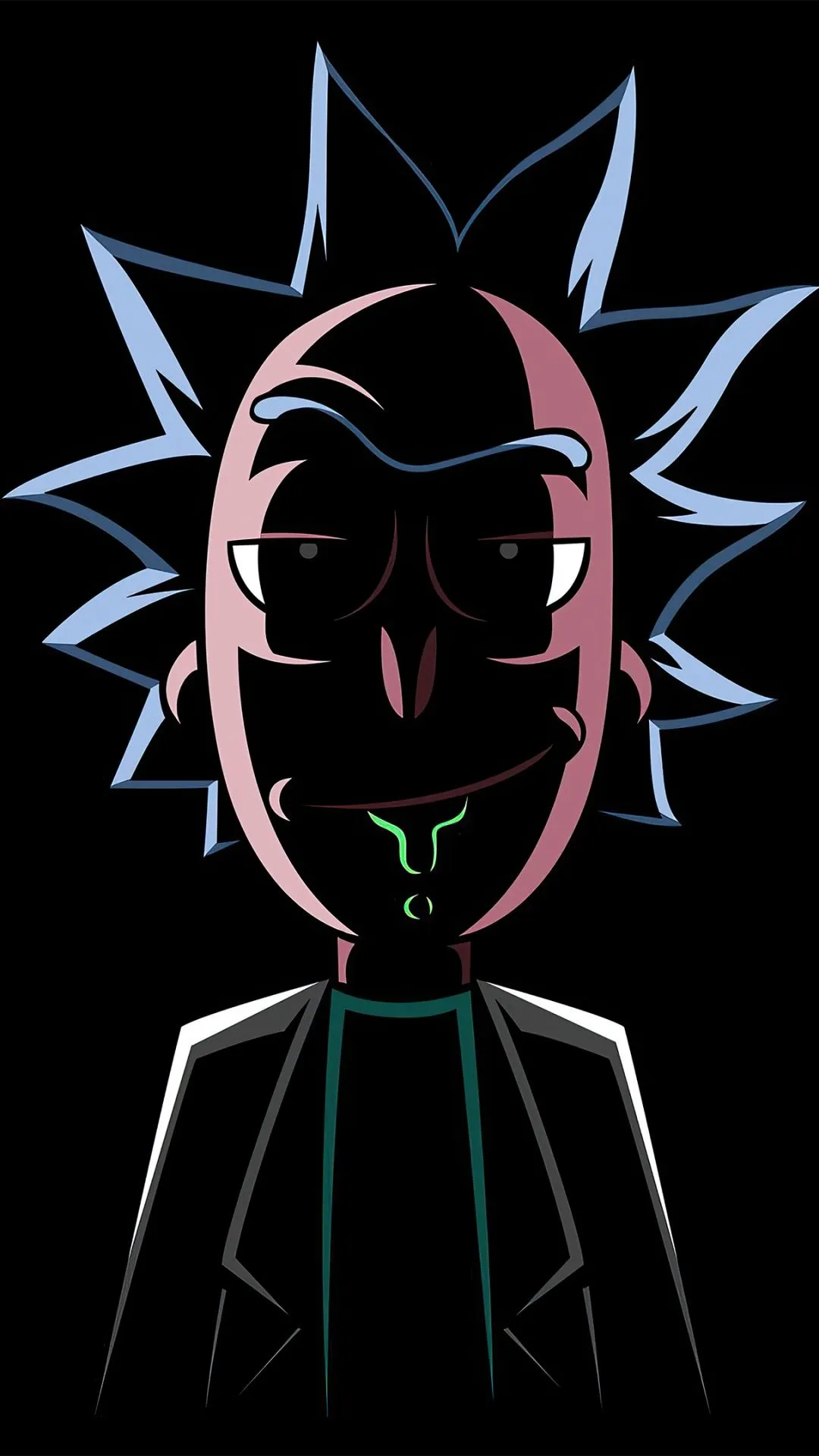 Rick Sanchez Wallpaper 4K, AMOLED, Rick and Morty