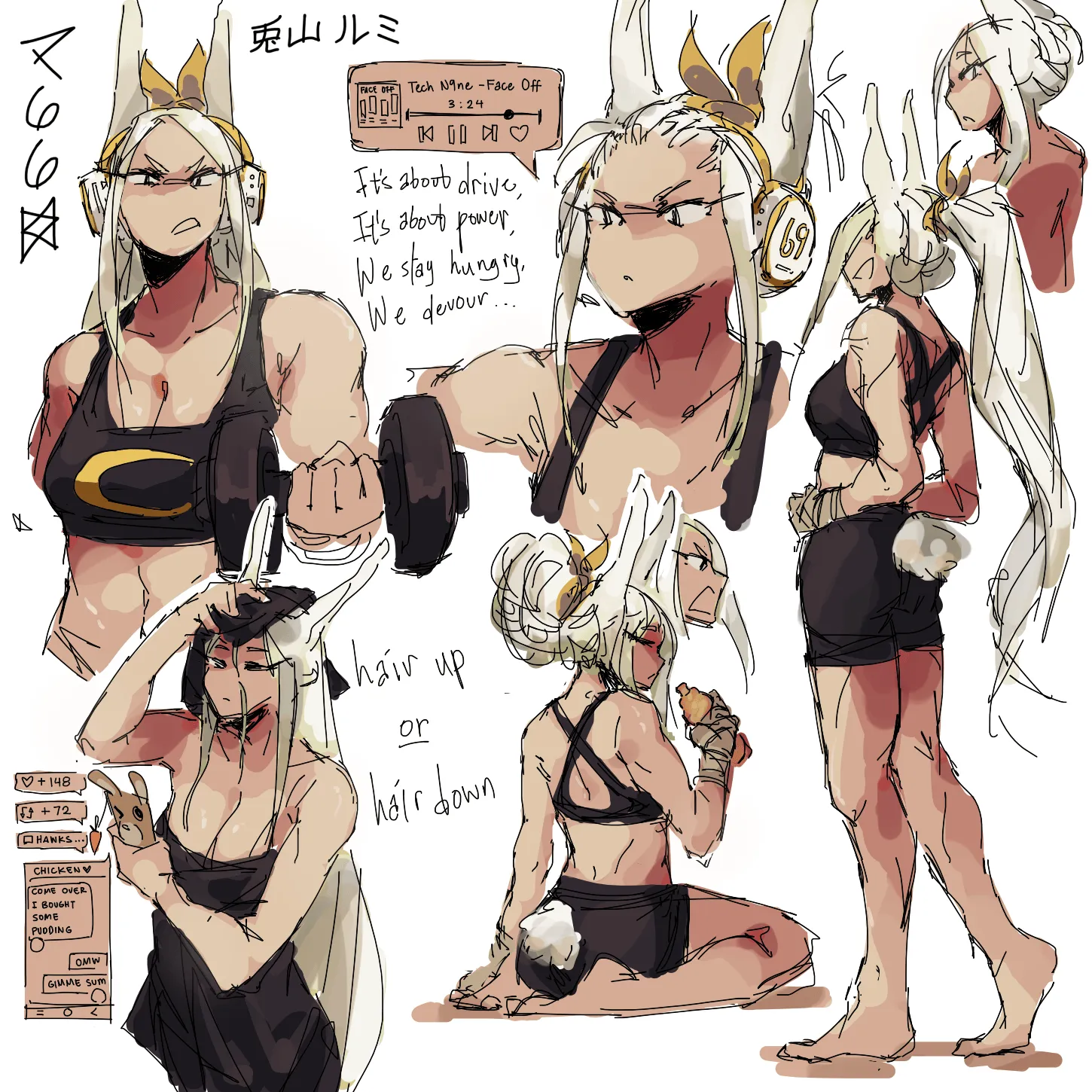 Usagiyama Rumi by juicebox137 on Newgrounds