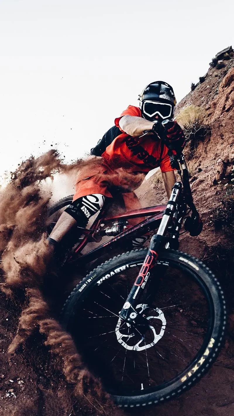 Mountain biking, downhill, mtb, HD phone wallpaper