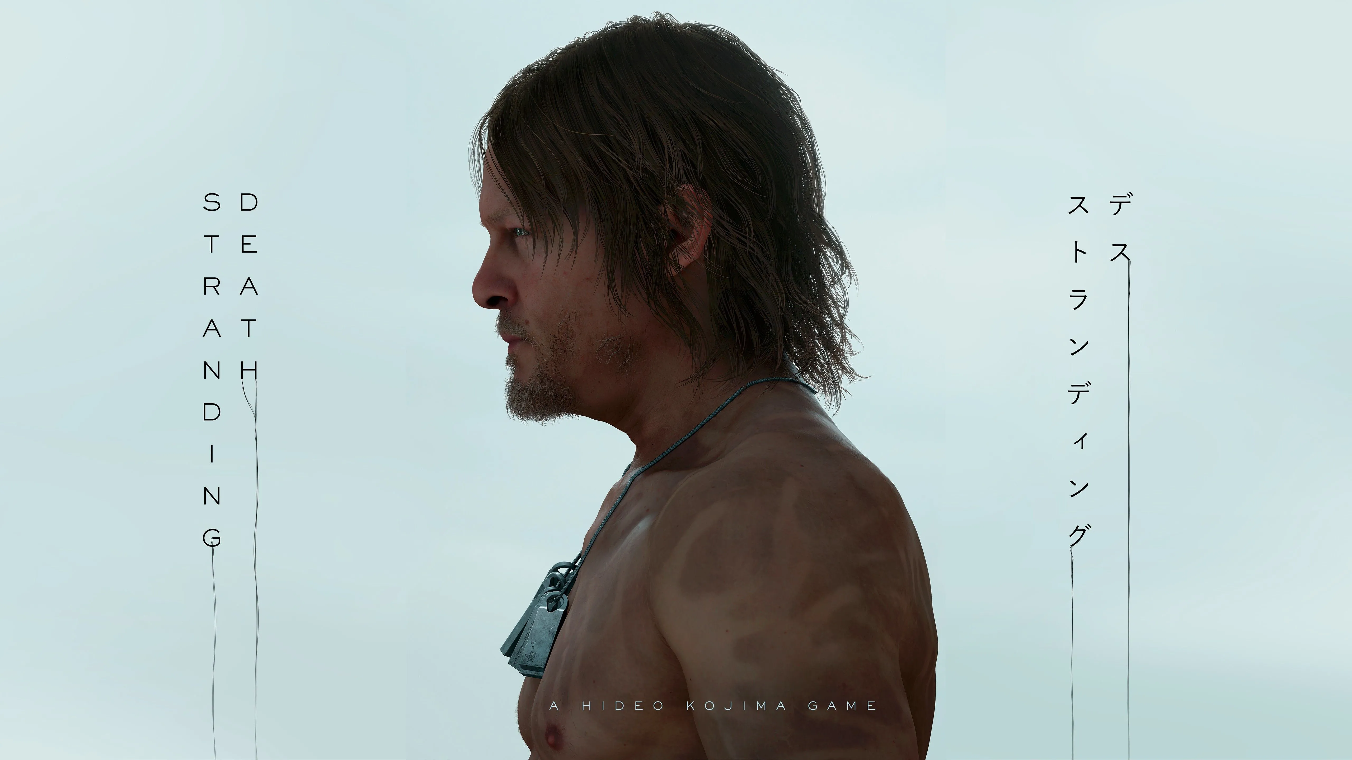 Wallpaper wallpaper, game, dust, man, hand, fingers, Norman Reedus, Kojima Productions for mobile and desktop, section игры, resolution 5120x2880