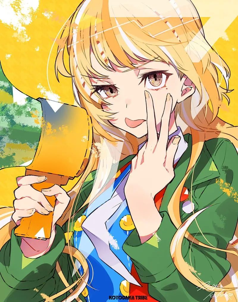 Anime girls, anime, mika pikazo, HD phone wallpaper