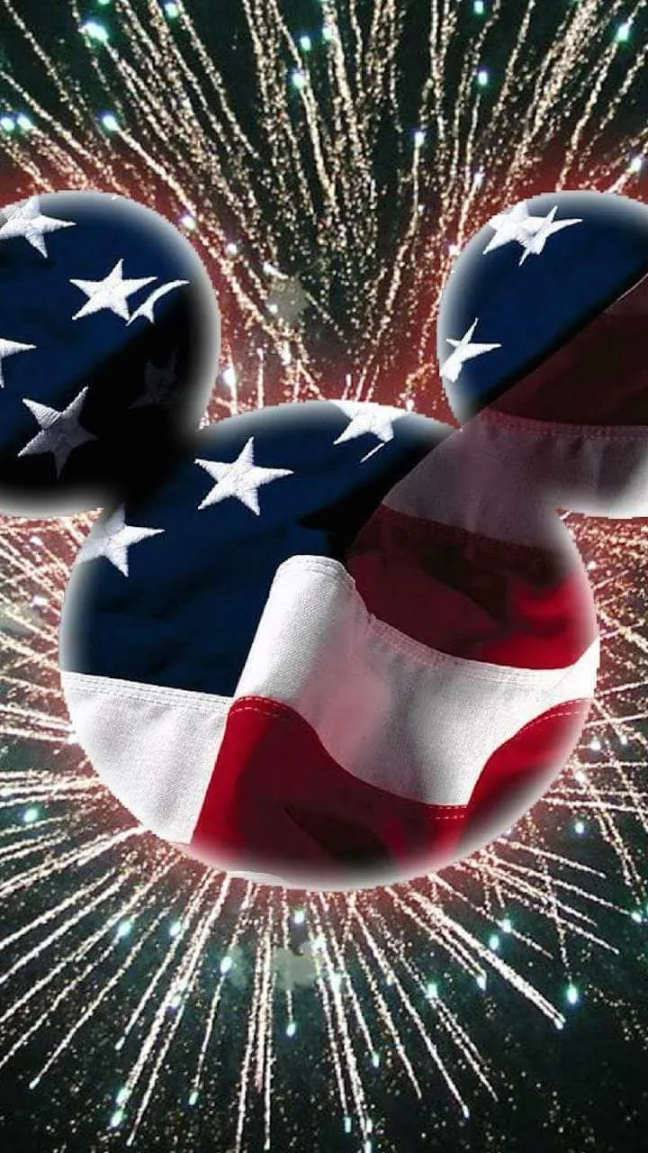 Mickey Mouse Room Divider. Fourth of july disney wallpaper, Disney 4th of july wallpaper, 4th of july image