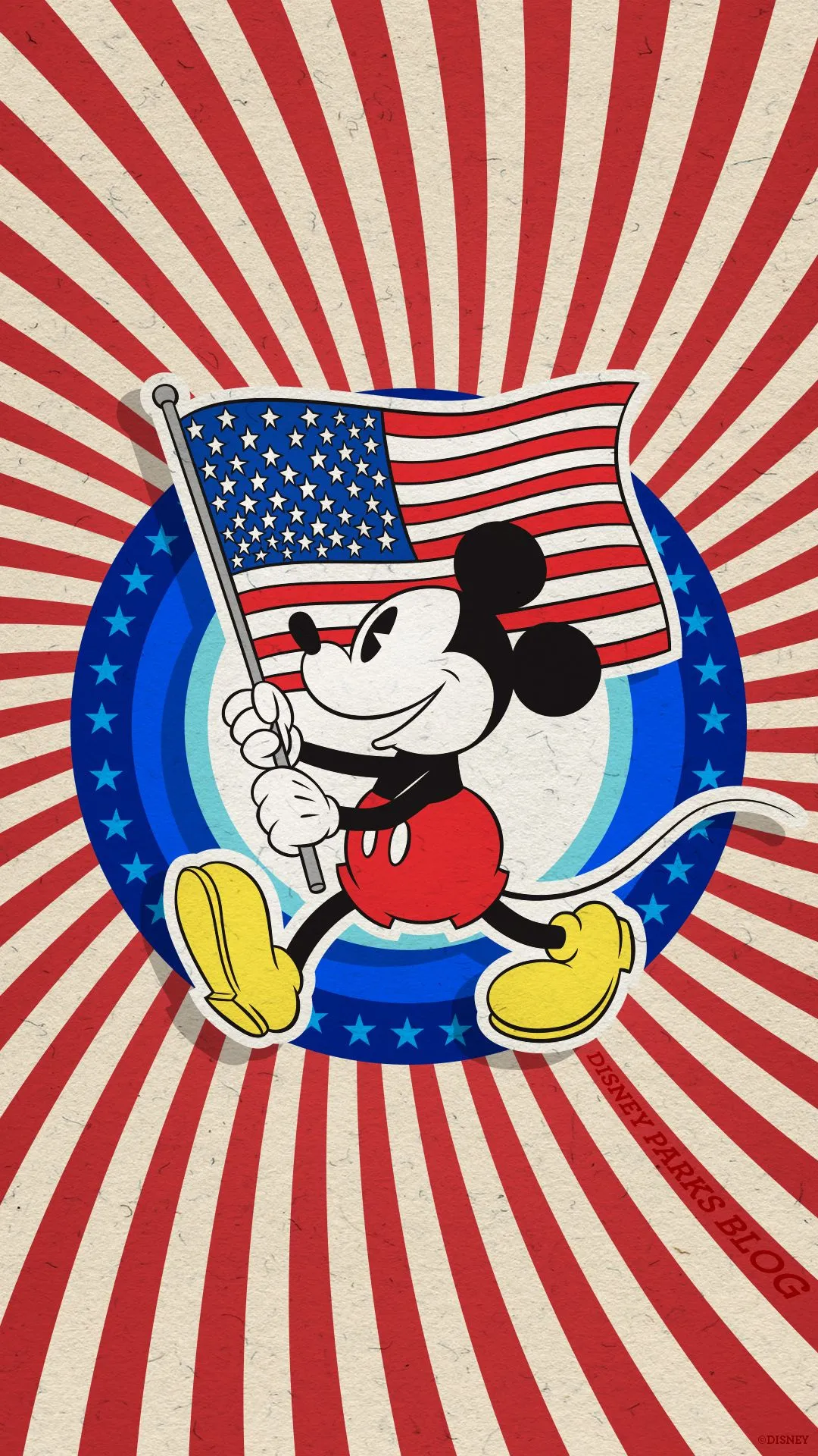Disney iphone. Mickey mouse wallpaper, Wallpaper iphone 4th of july, Disney 4th of july