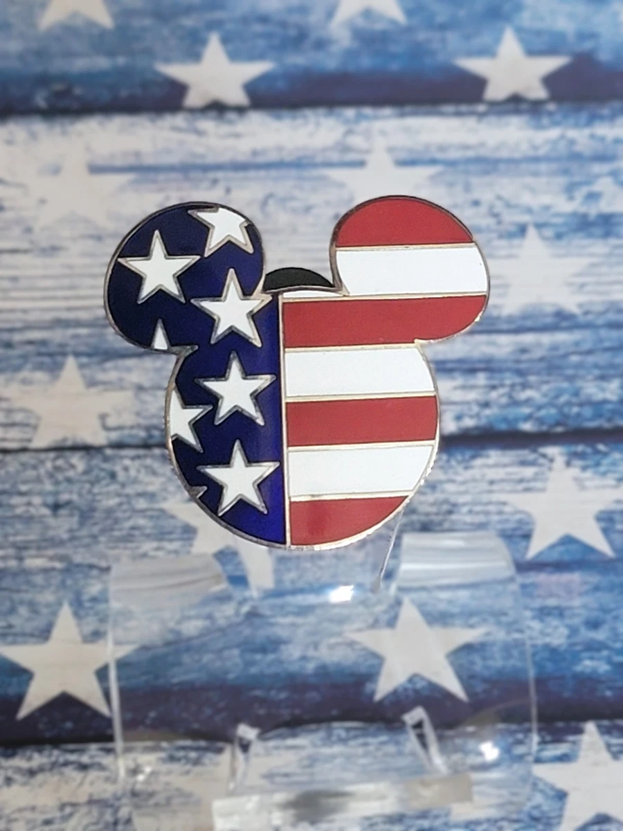Fourth Of July Mickey Mouse Patches & Pins (1968 Now)