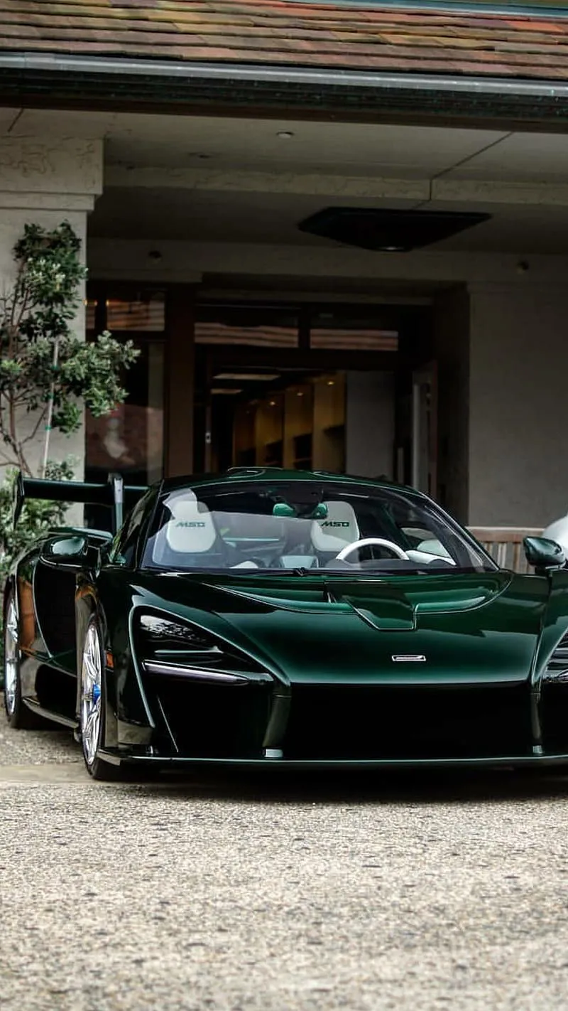British Green Senna, mclaren, car, hypercar, supercar, rich, luxury, new, HD phone wallpaper