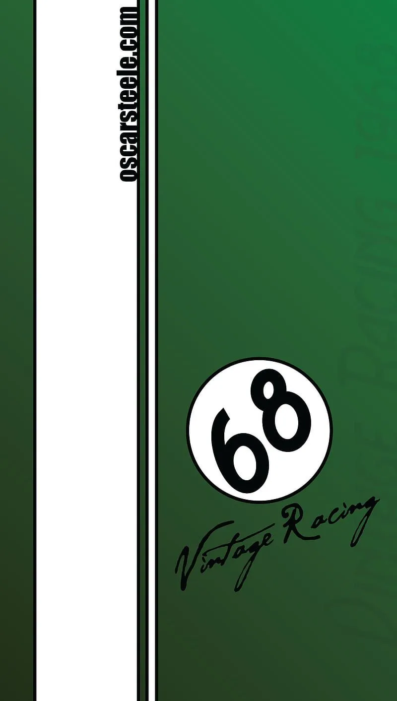 British Racing 1968, auto, classic, green, mini, race, retro, vintage, HD phone wallpaper