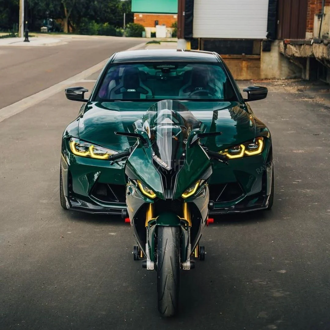 Gloss British Racing Green Car Wrap