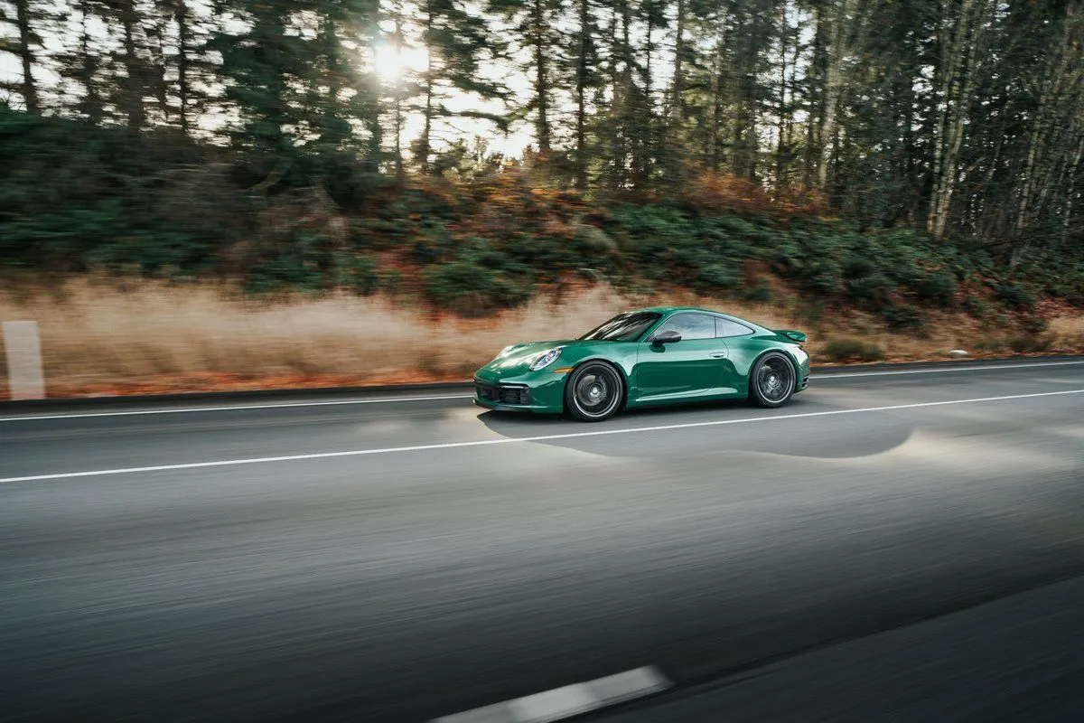 Break away from traditional clear PPF and into a timeless classic with a rich heritage using our DYNOgreen British Racing Green paint protection film! #STEKPPF #STEKrevolution #BritishRacingGreen #BRG