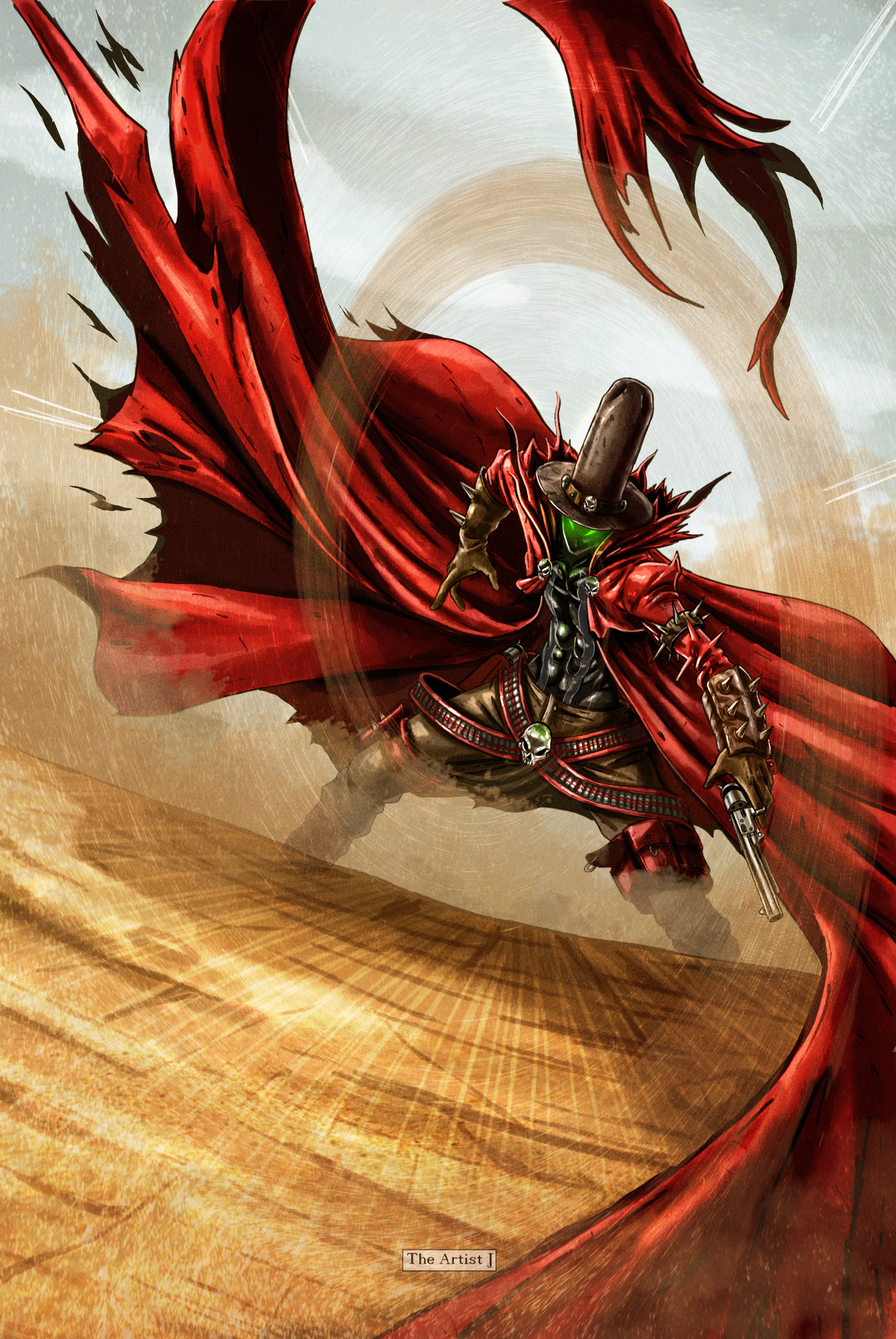 Gunslinger Spawn By The Artist J On Newgrounds