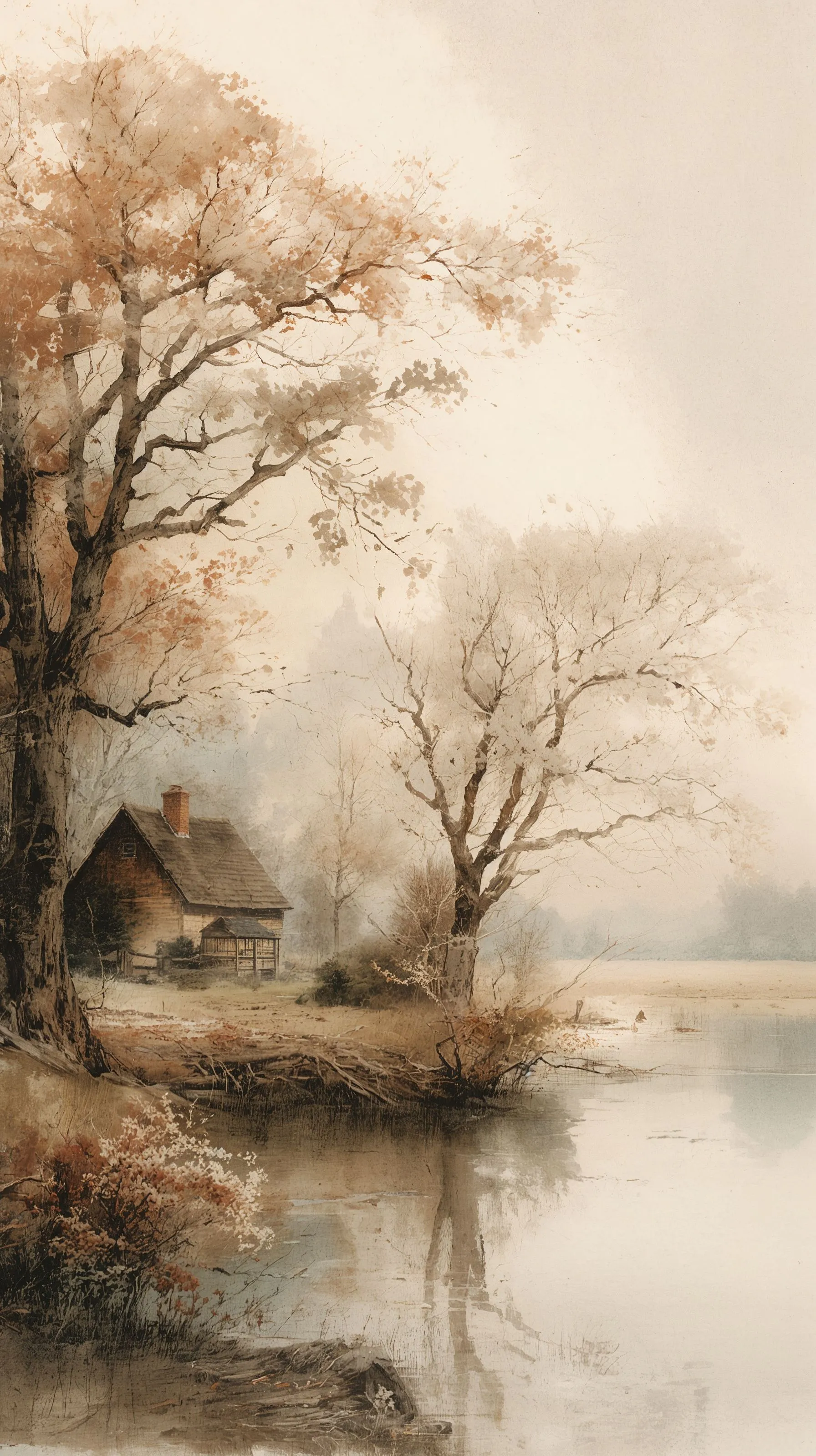 Free Vintage Painting Wallpaper