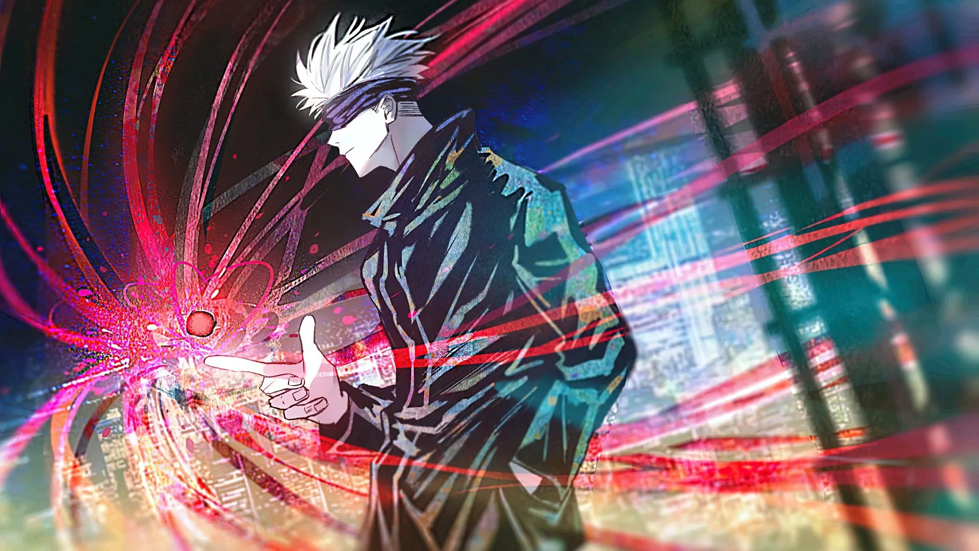 Satoru Gojo Jujutsu Kaisen HD Wallpaper