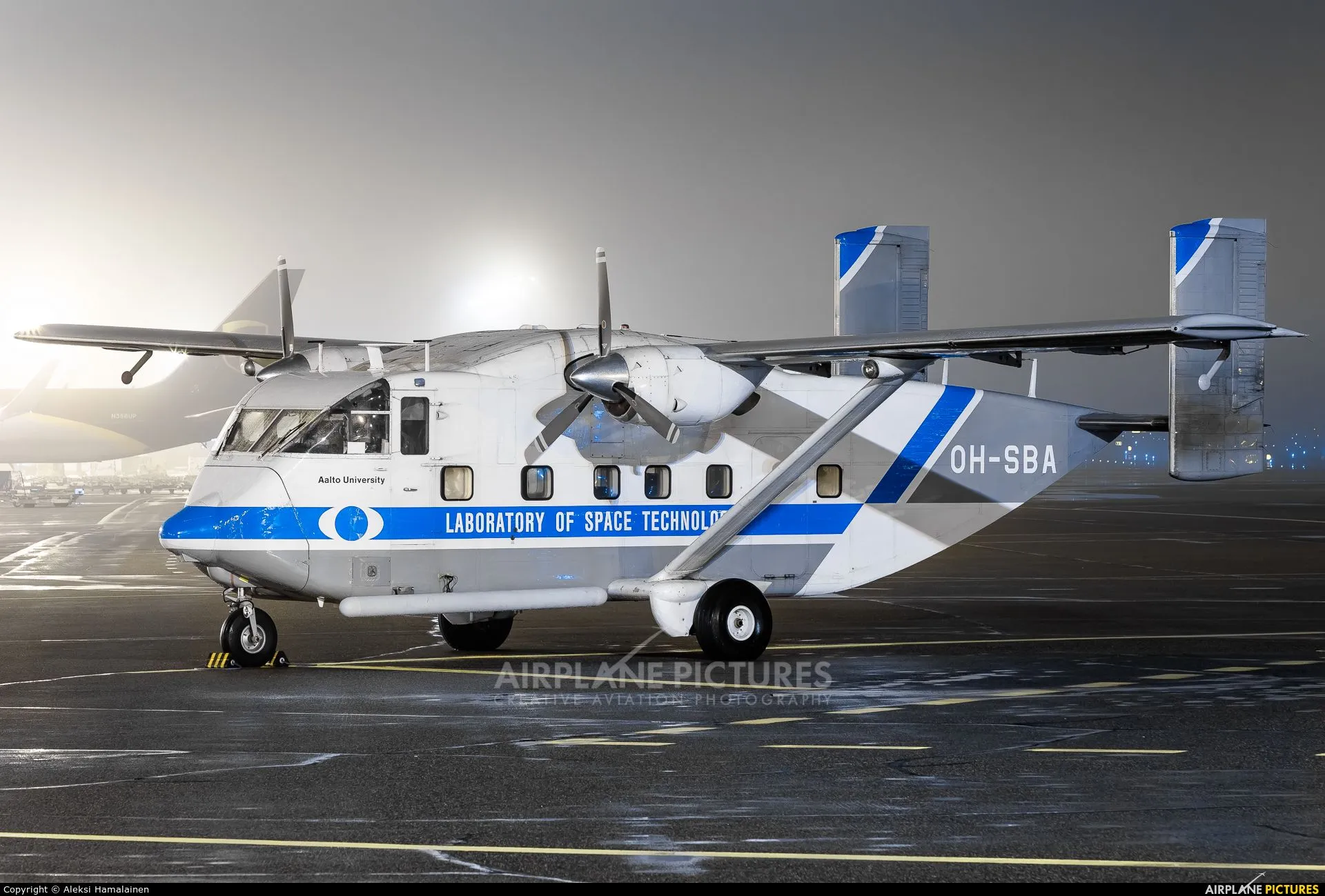 Private Owner Short SC.7 Skyvan OH SBA At Helsinki HEL / EFHK