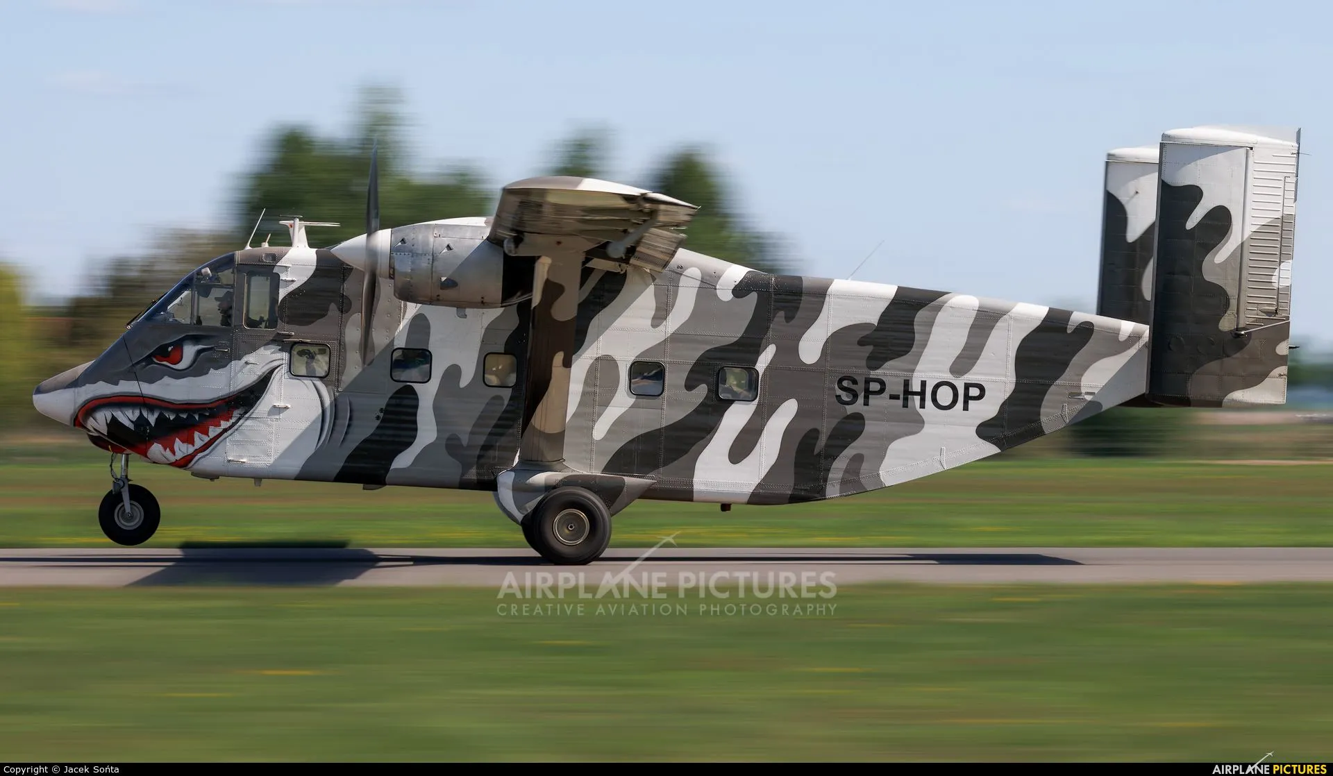 Private Owner Short SC.7 Skyvan SP HOP At Piotrków Trybunalski EPPT