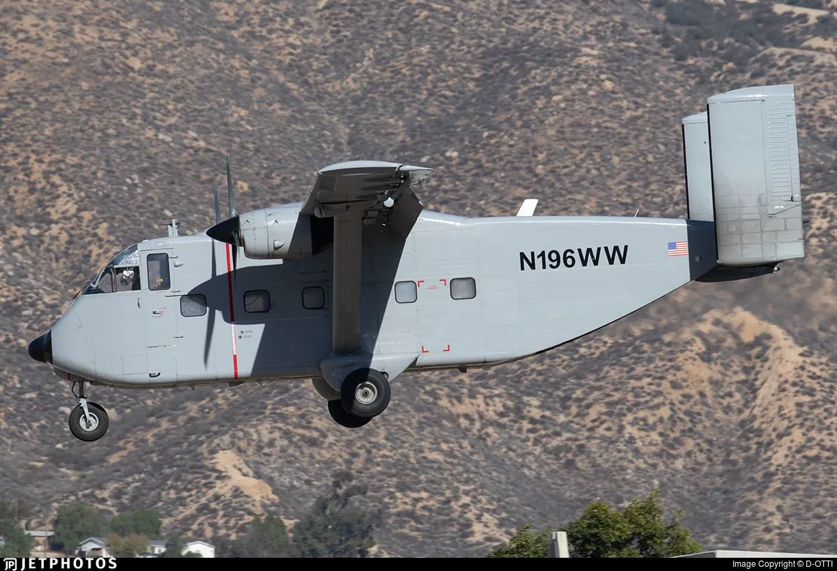 N196WW. Short SC 7 Skyvan 3 100. Win Aviation. D OTTI
