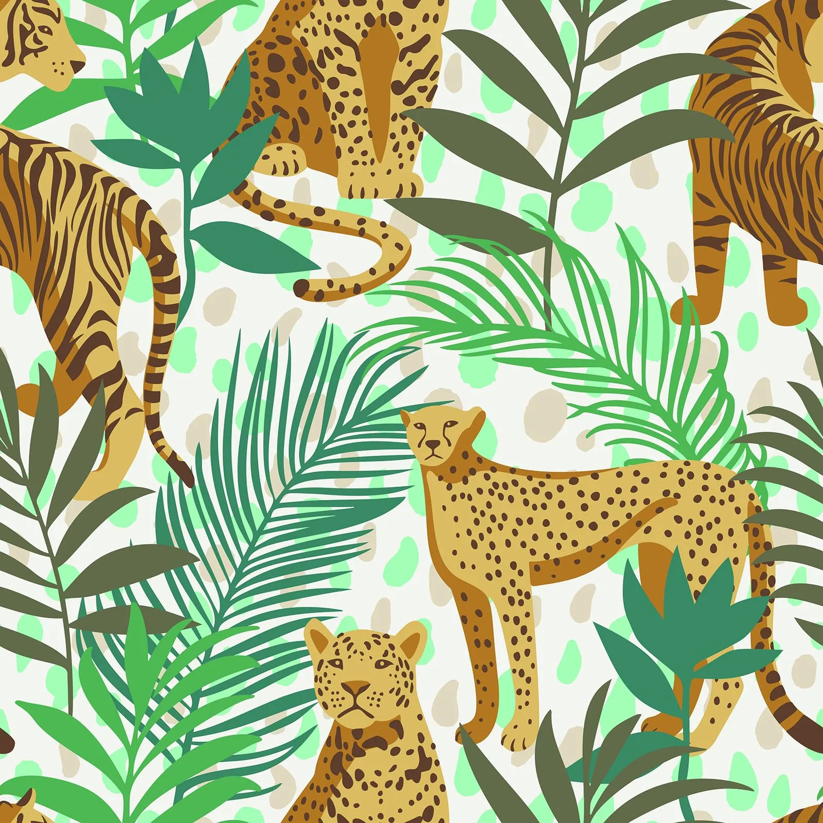 FANCYEASY 12x472 Gold Leopard Peel and Stick Wallpaper for Walls Jungle Cheetah Wallpaper for Bedroom Self Adhesive Decorative Leopard King Contact Paper Fun Animal Wall Paper for Nursery Kids Room