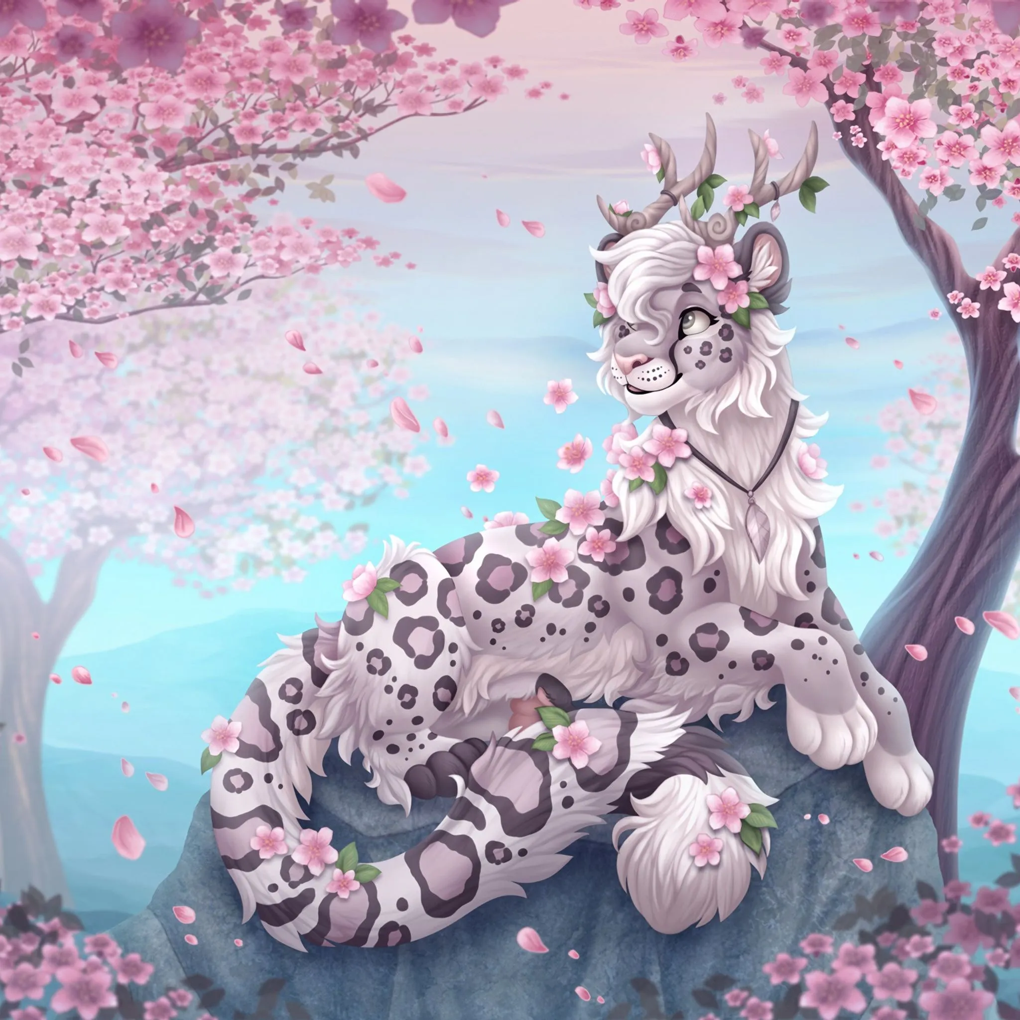 Cherry Blossoms Leopard iPad Air , HD 4k Wallpaper Image, Background, Photos and Picture
