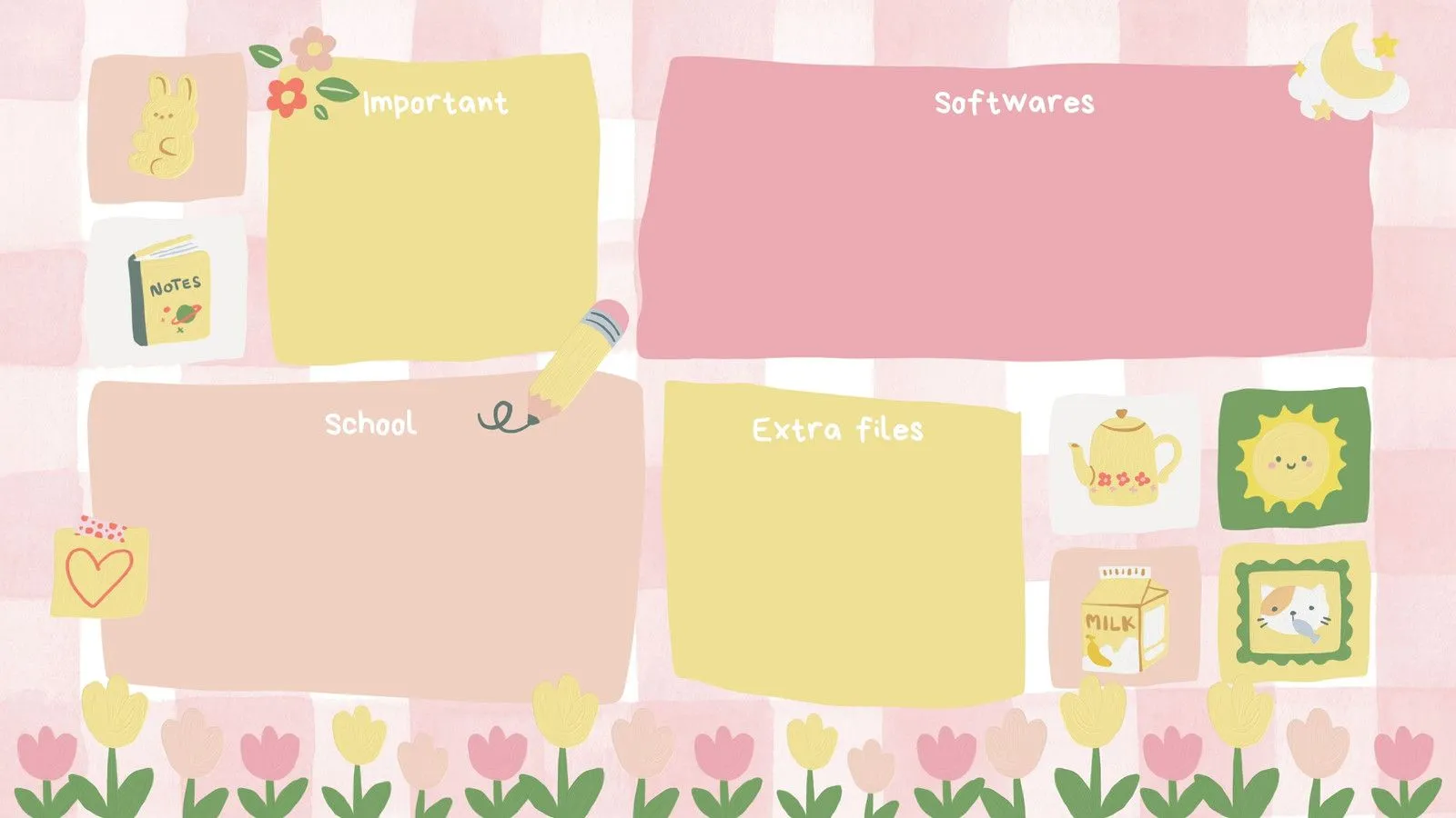 organizer wallpaper