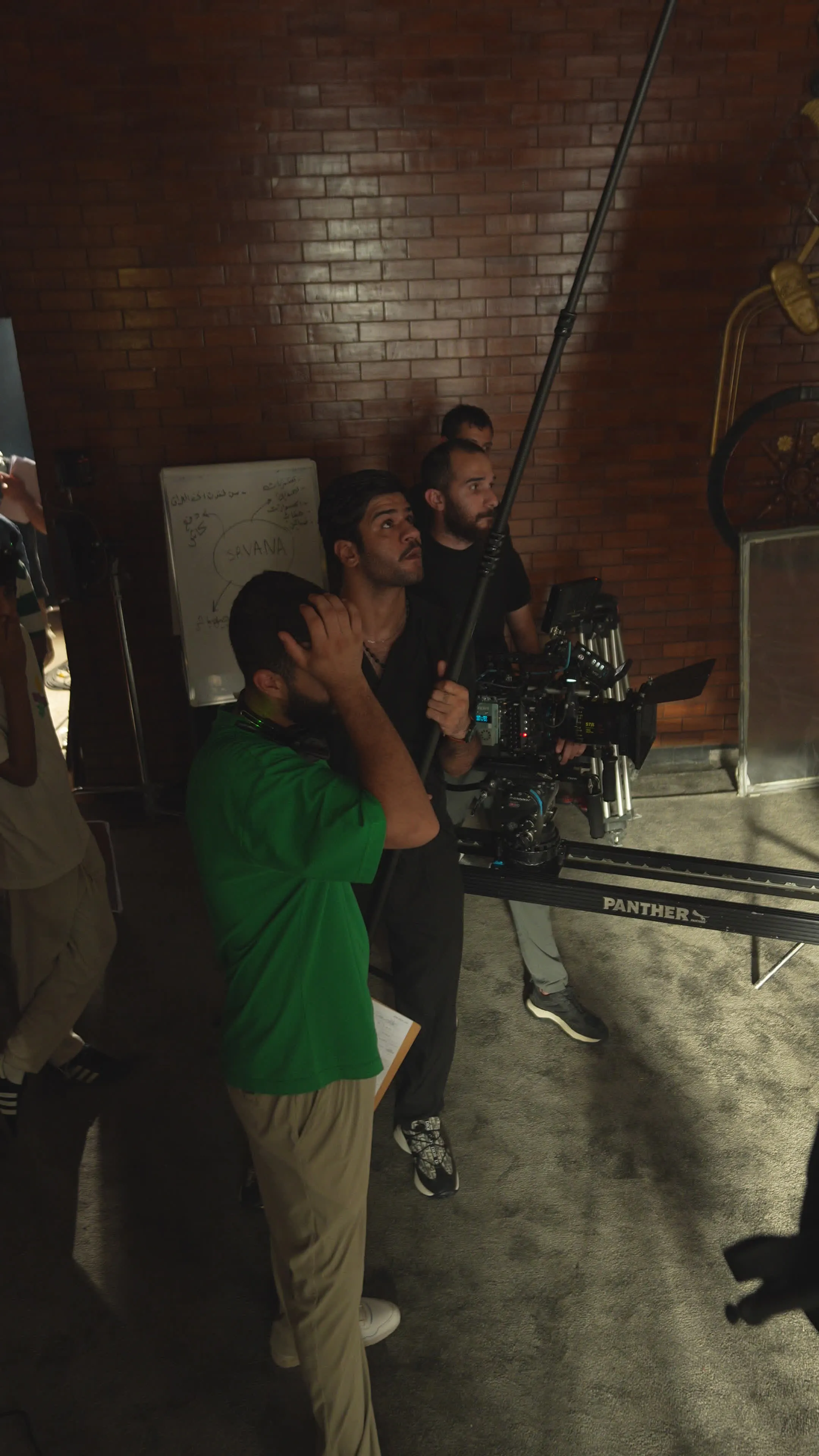 Behind the Scenes Filmmaking Crew Setup