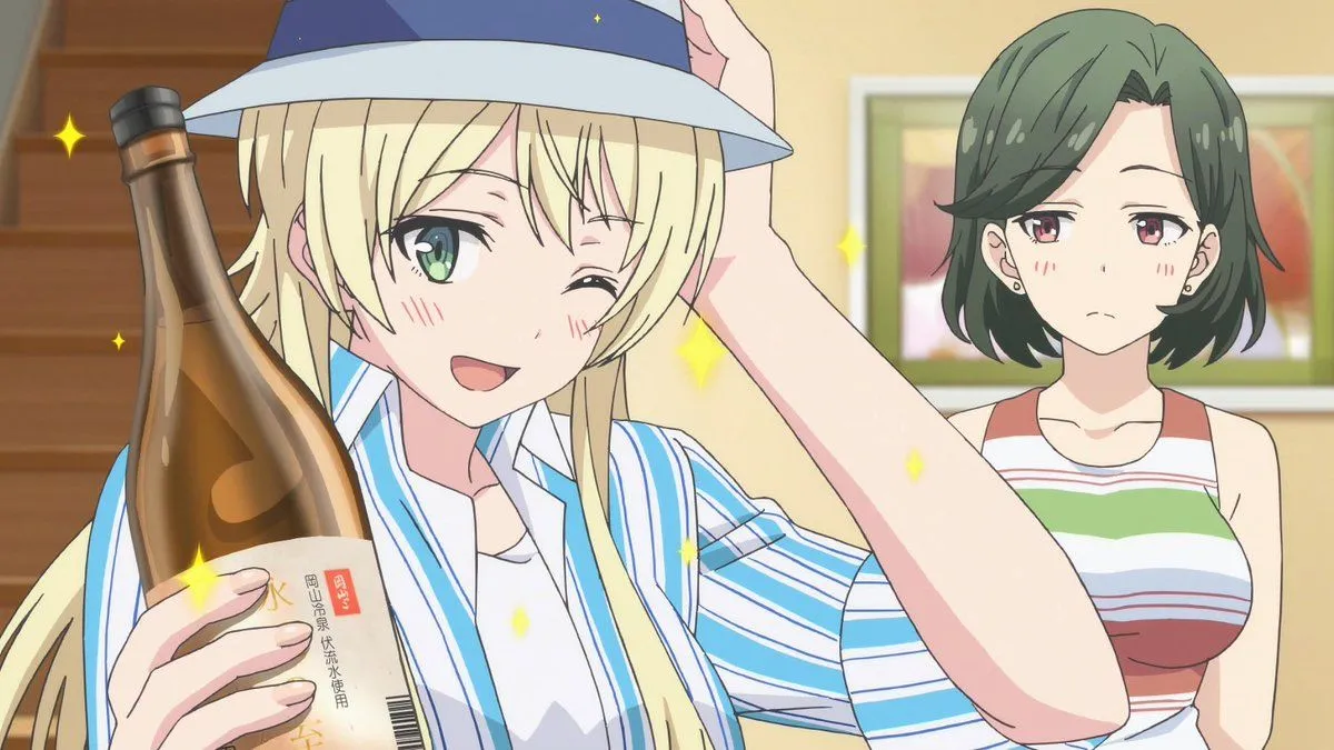 Day 2086 Kiriyama from Takunomi! The rare anime in which adult cute girls do drunk cute things! #animecutieoftheday