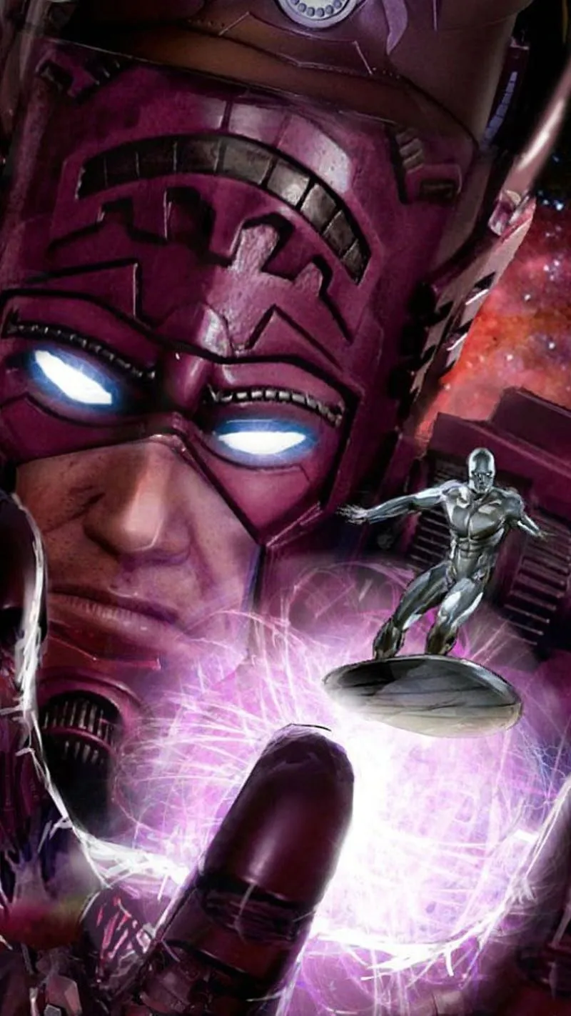 Herald of Galactus, avengers, marvel, silver surfer, HD phone wallpaper