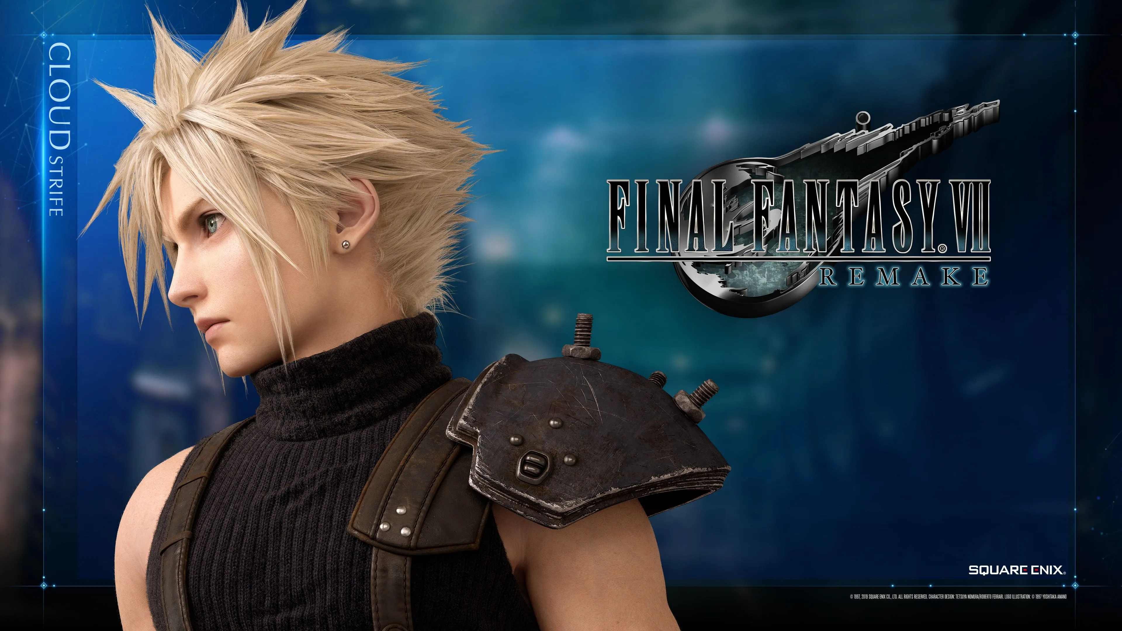 Wallpaper cloud strife, Cloud Strife, Final Fantasy VII Remake for mobile and desktop, section игры, resolution 3840x2160
